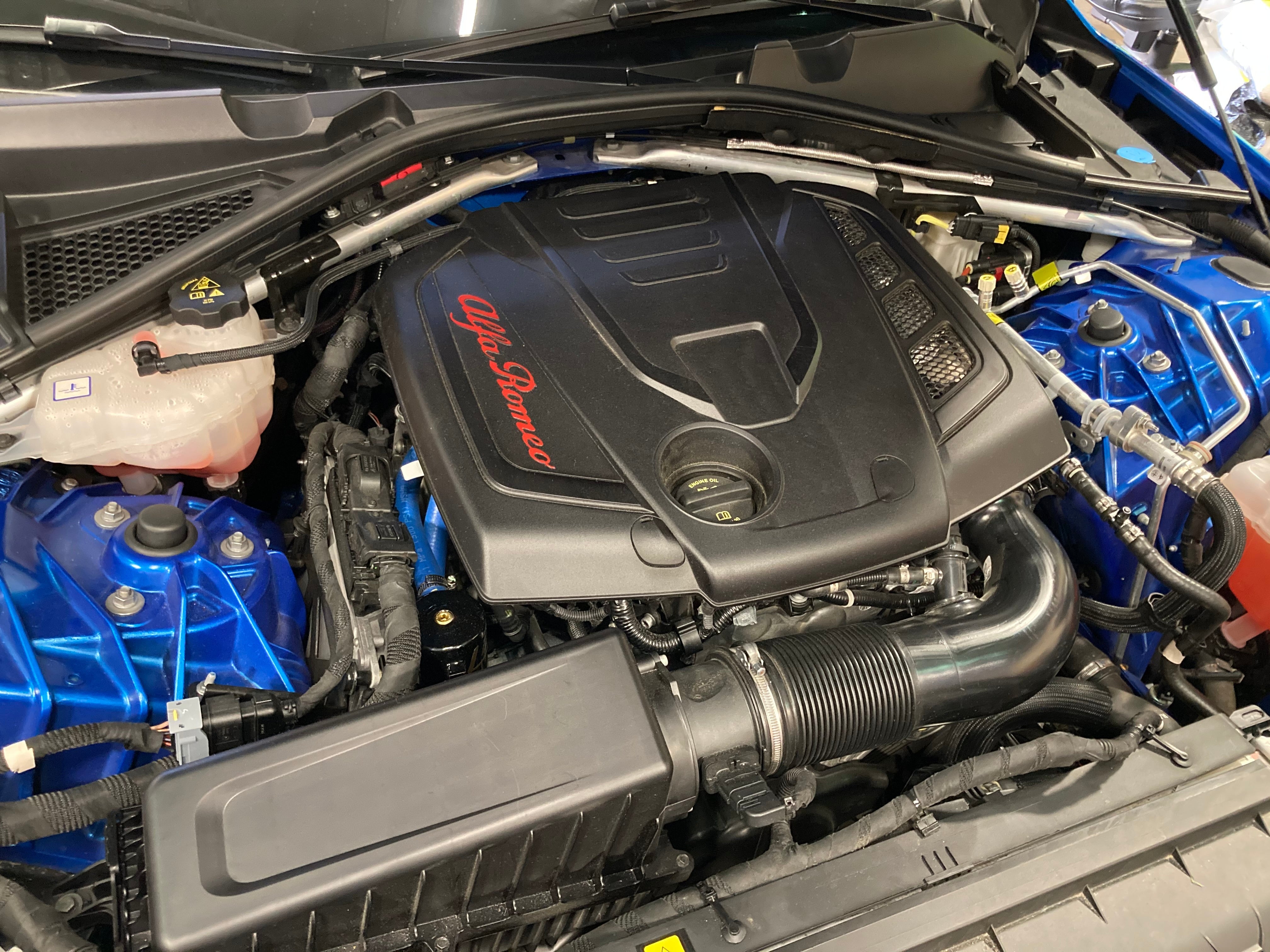 Alfa Romeo Giulia and Stelvio 2.0L Oil Catch Can kit