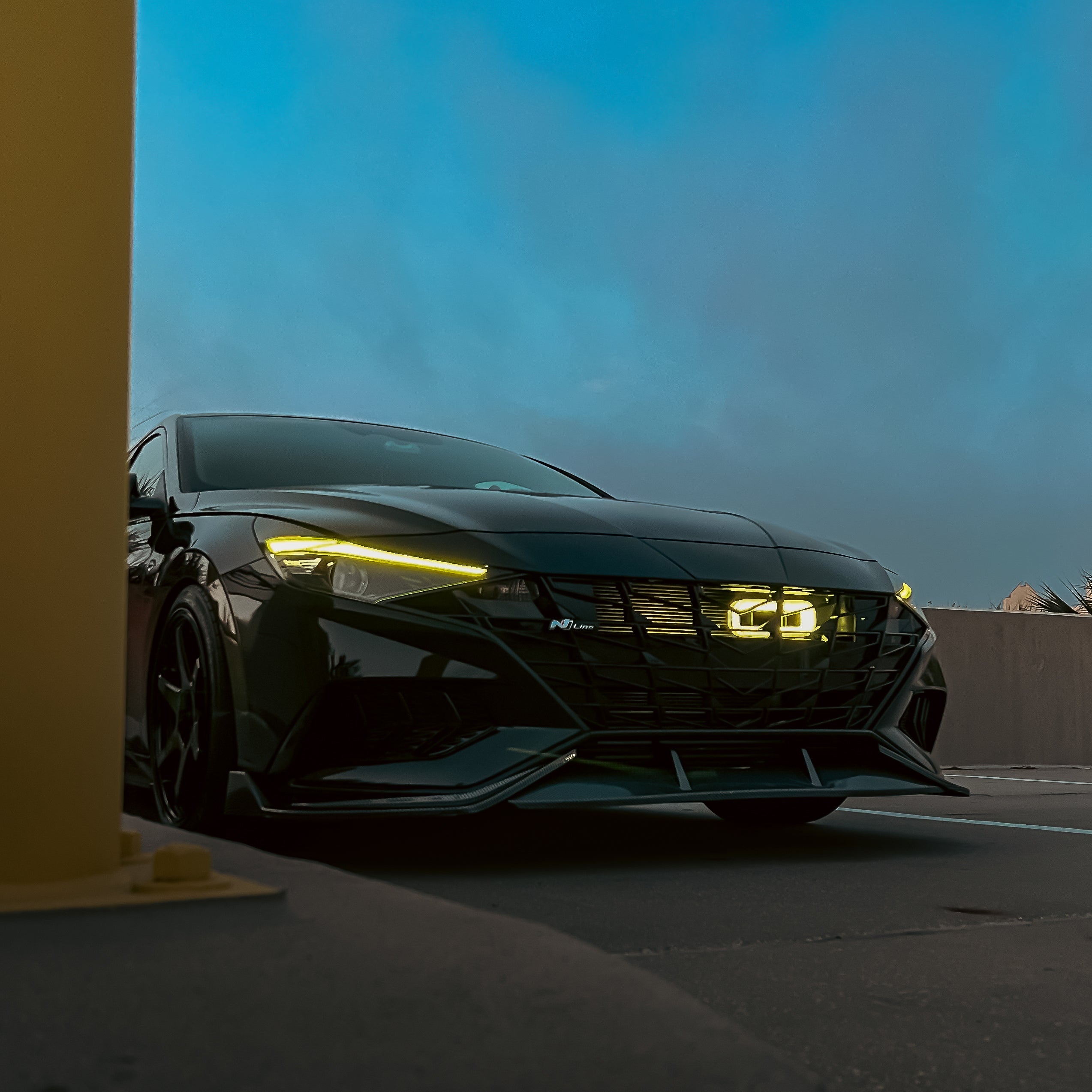 2021+ Hyundai Elantra N-Line BIG MOUTH LIT KIT Ram Air Intake Snorkel-Ram Air Intake-Grocery Getter Performance
