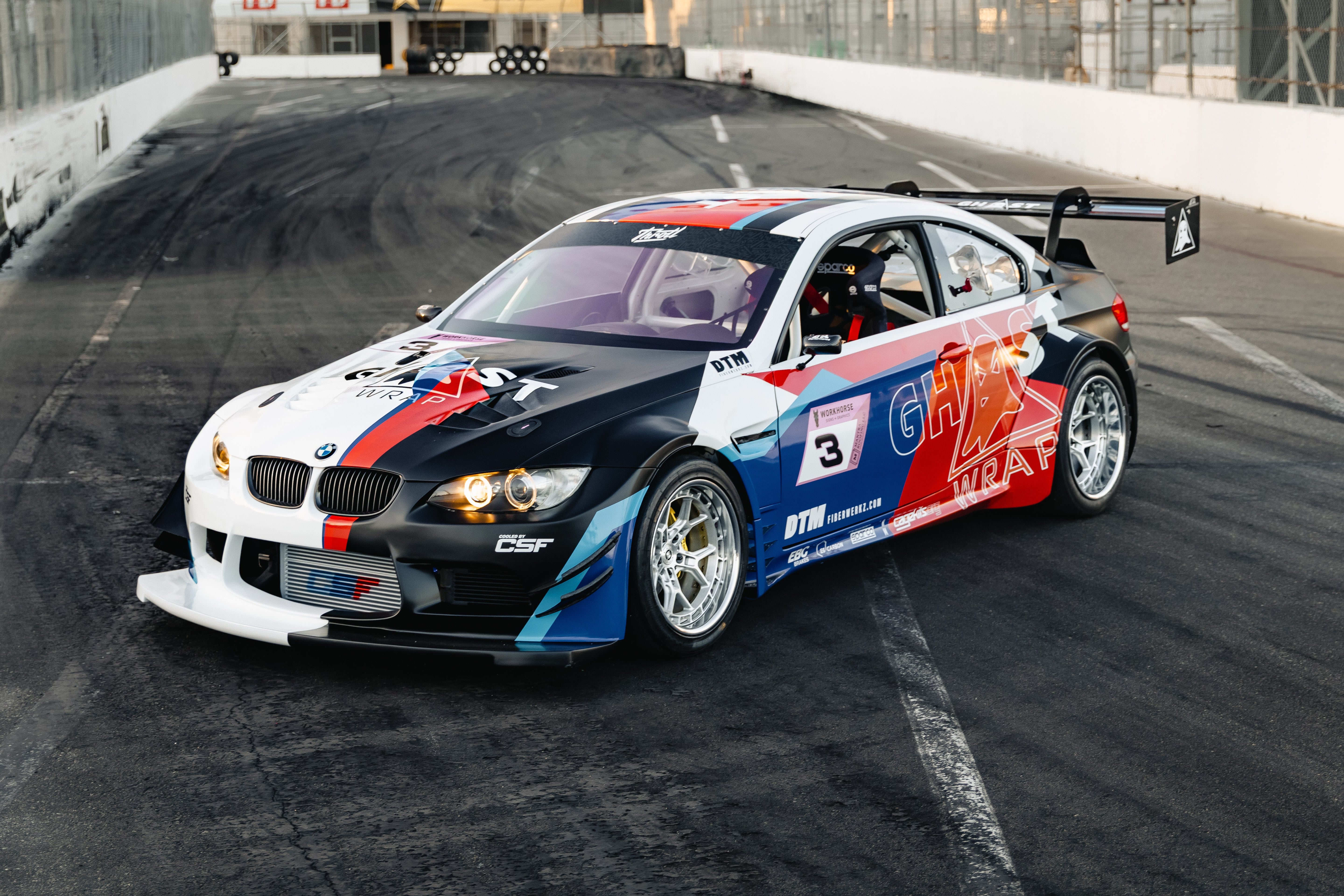 Universal Fitment GT-250 carbon fiber 71" Swan Neck Wing