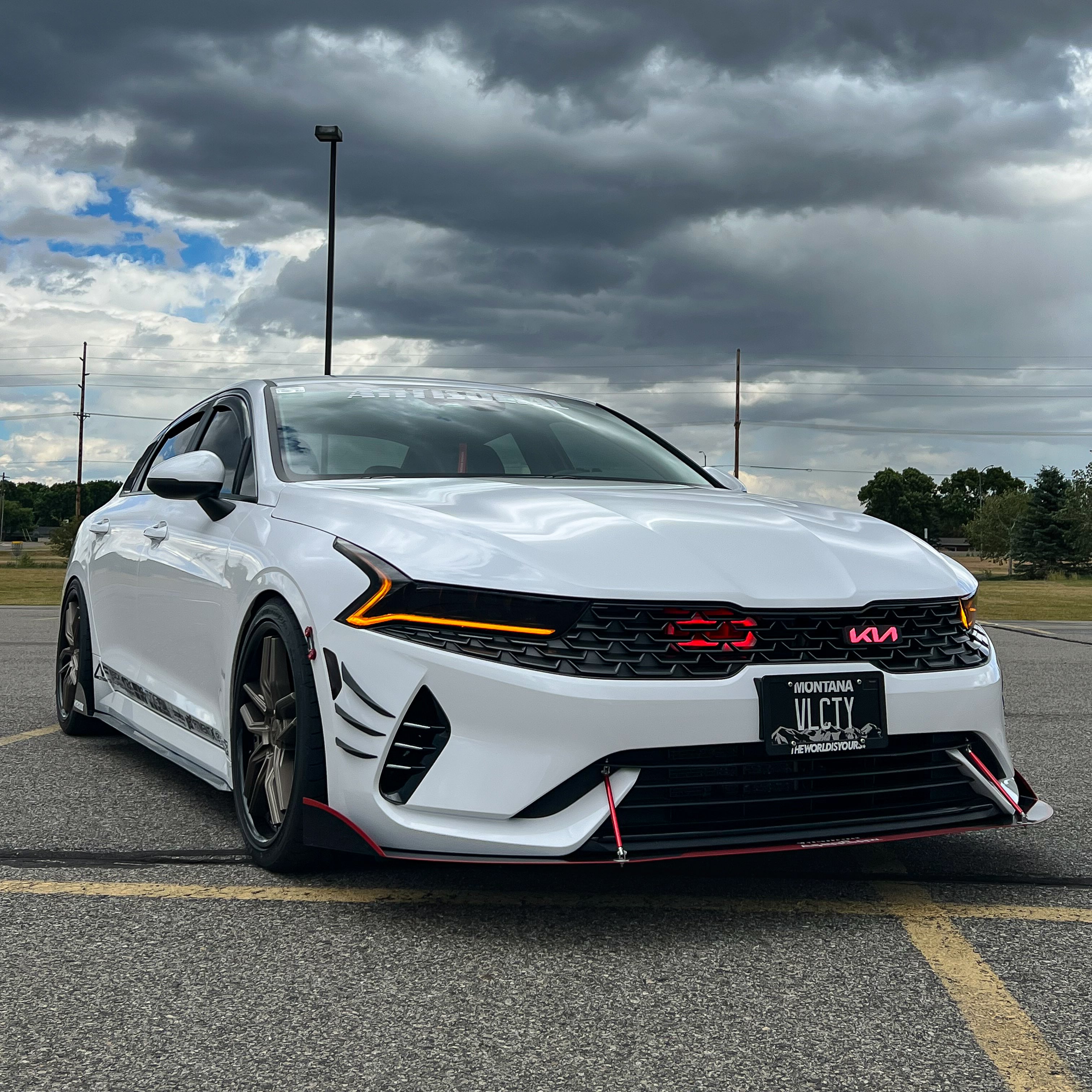 2021+ Kia K5 GT/GT-Line BIG MOUTH LIT KIT Ram Air Intake Snorkel-Ram Air Intake-Grocery Getter Performance