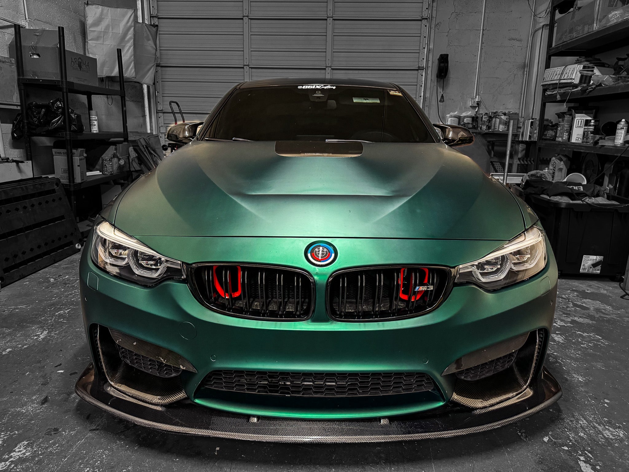 2014-2019 BMW M3 (F80) Dual BIG MOUTH Ram Air Intake Snorkels