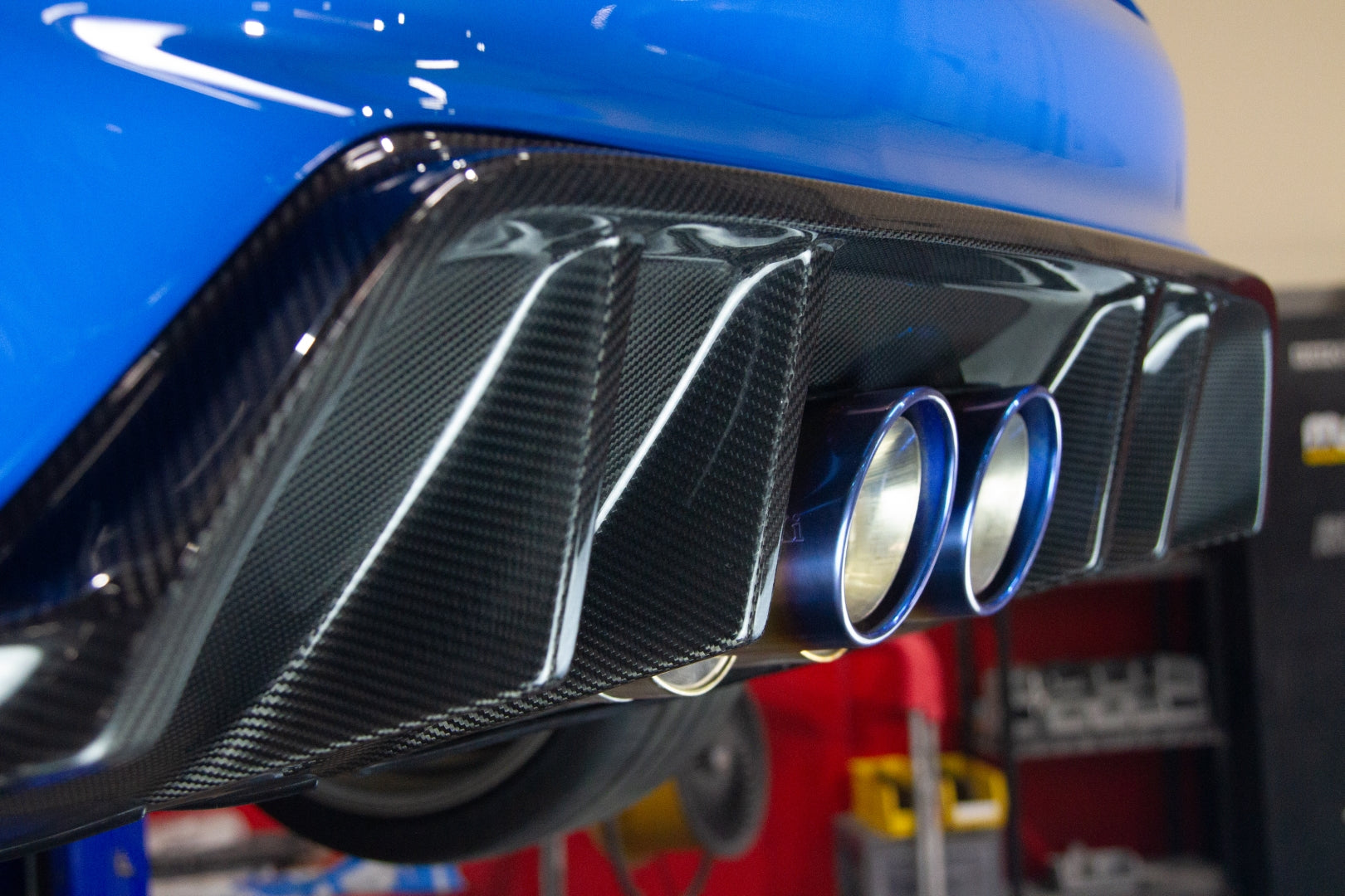 Honda FL5 Civic Type R Carbon Fiber Rear Diffuser 2023 - Current