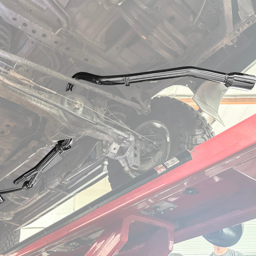1998-07 Toyota Land Cruiser LX470 | T304 Stainless Steel Cat Back Exhaust Kit