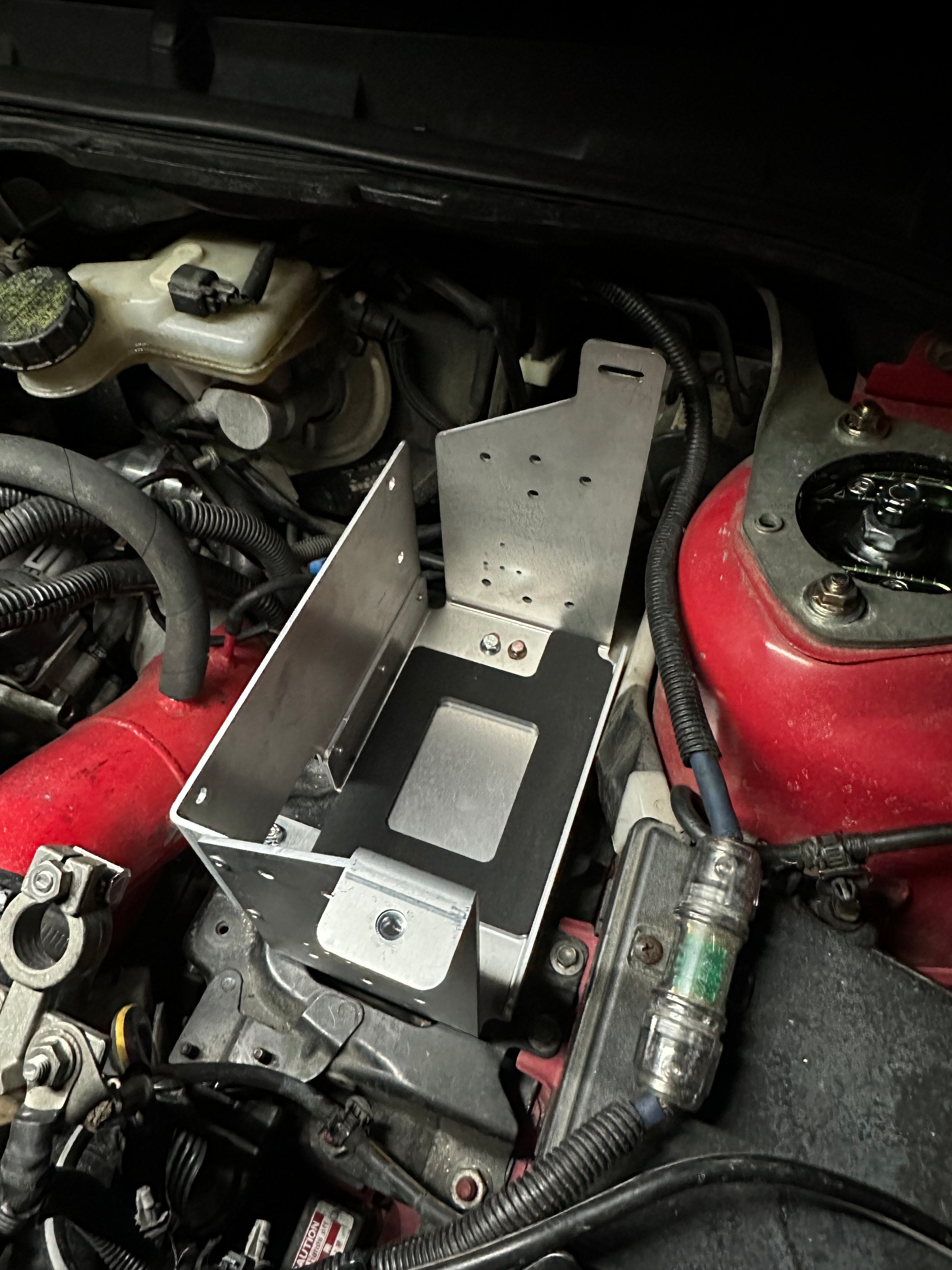 Damond Motorsports Mazdaspeed3 51R Battery Tray and ECU Mount
