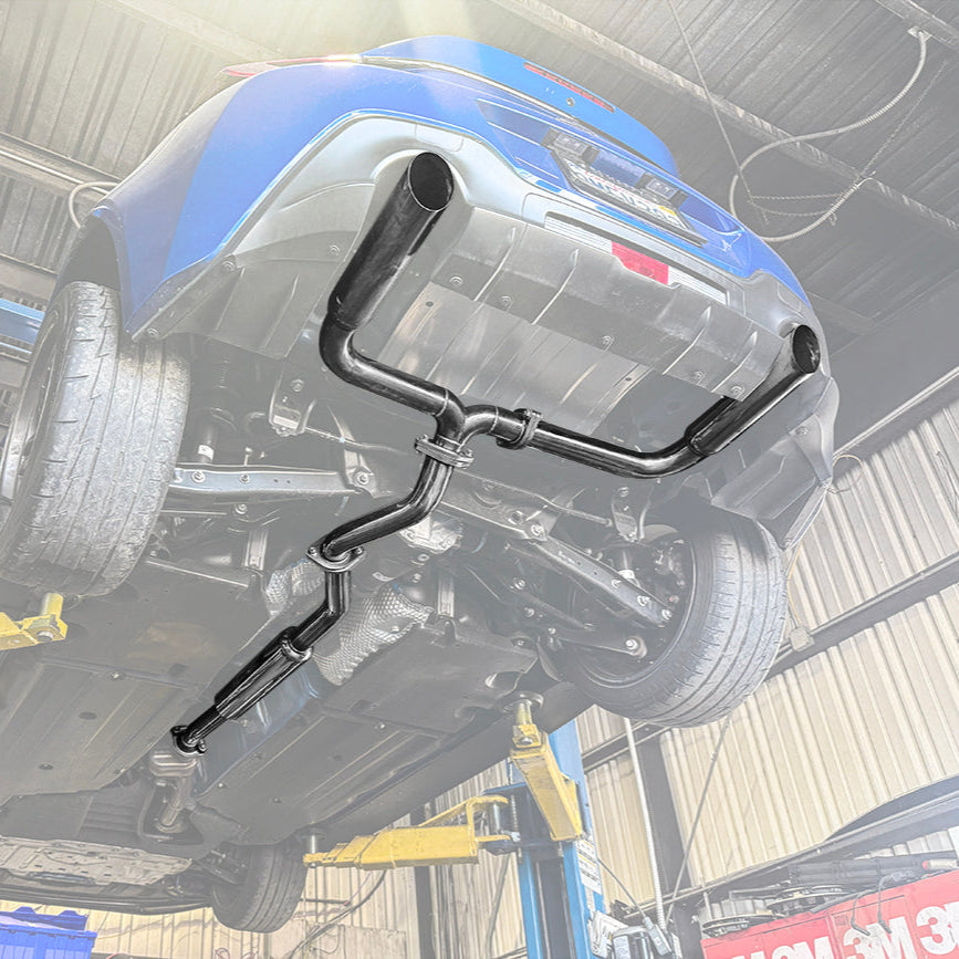 2022-Present Toyota GR86 Subaru BRZ BOSO Style Muffler Delete Cat Back Exhaust
