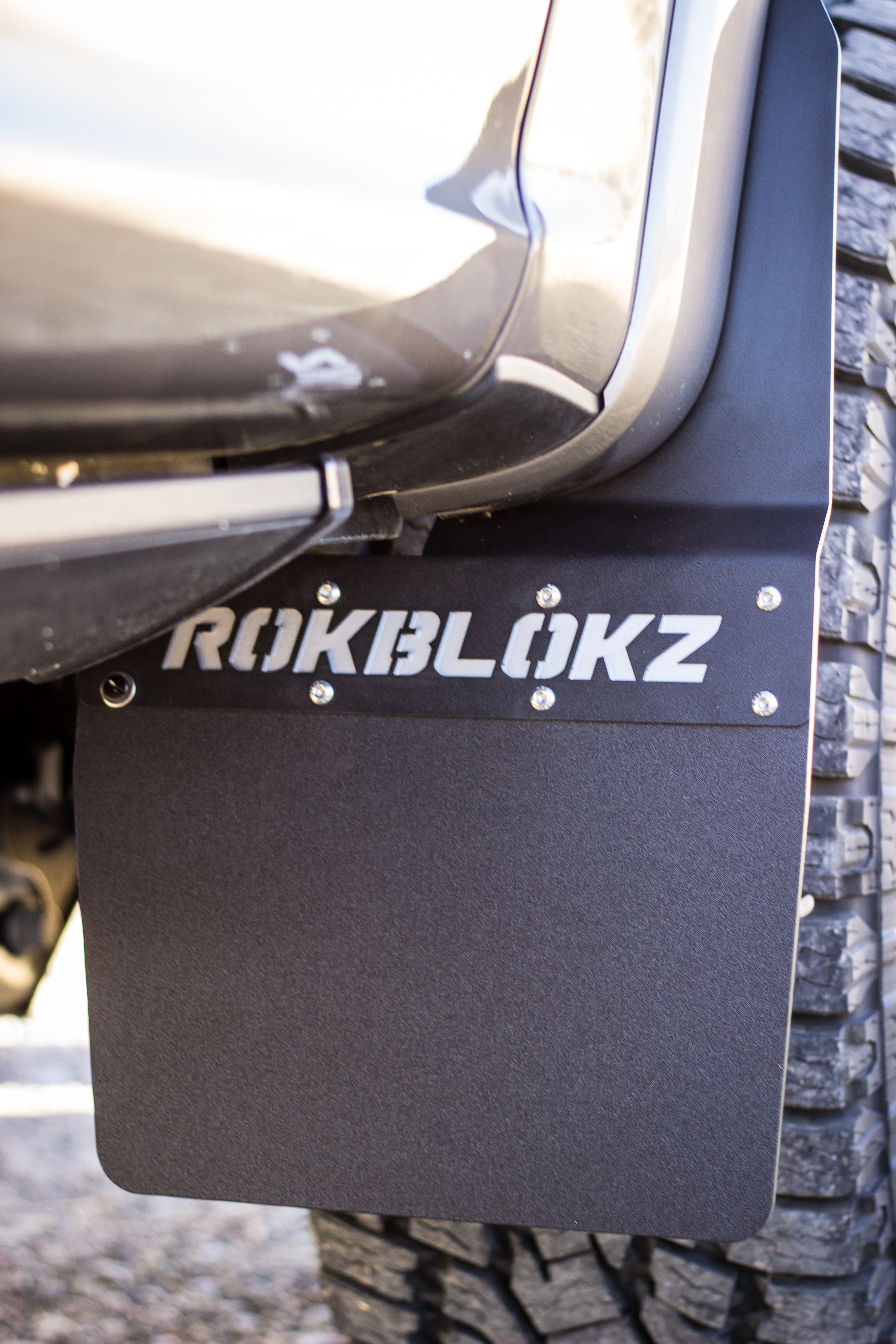 Ford F-250 F-350 SUPER DUTY SRW STEP BACK 2017+ Mud Flaps