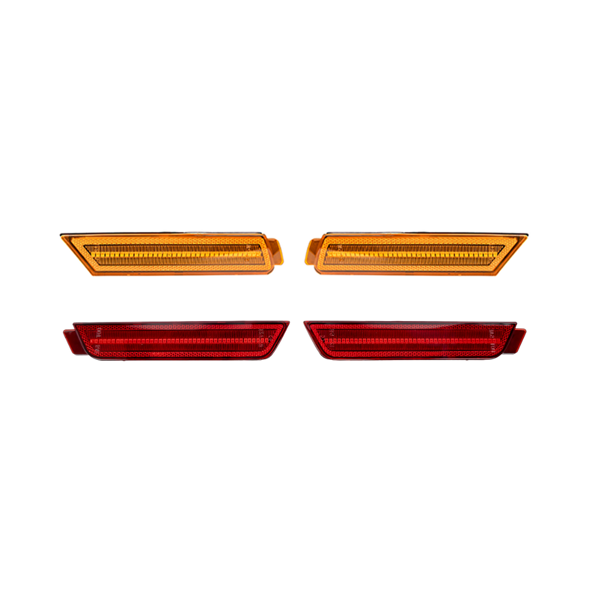2010-2015 Chevrolet Camaro Front & Rear LED Side Marker Light Set