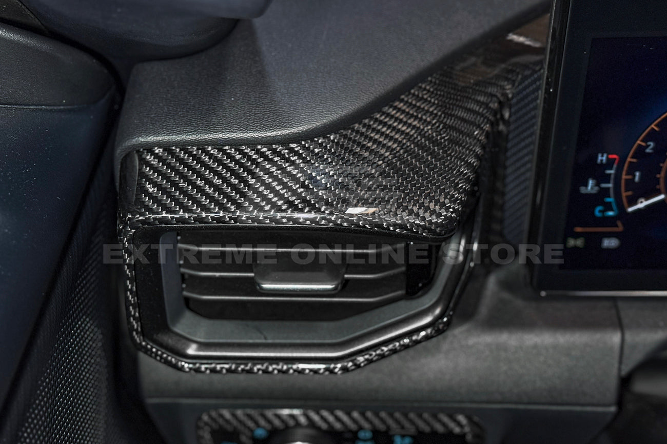 2024-Up Mustang DRY CARBON FIBER AC Outlet Trim Cover