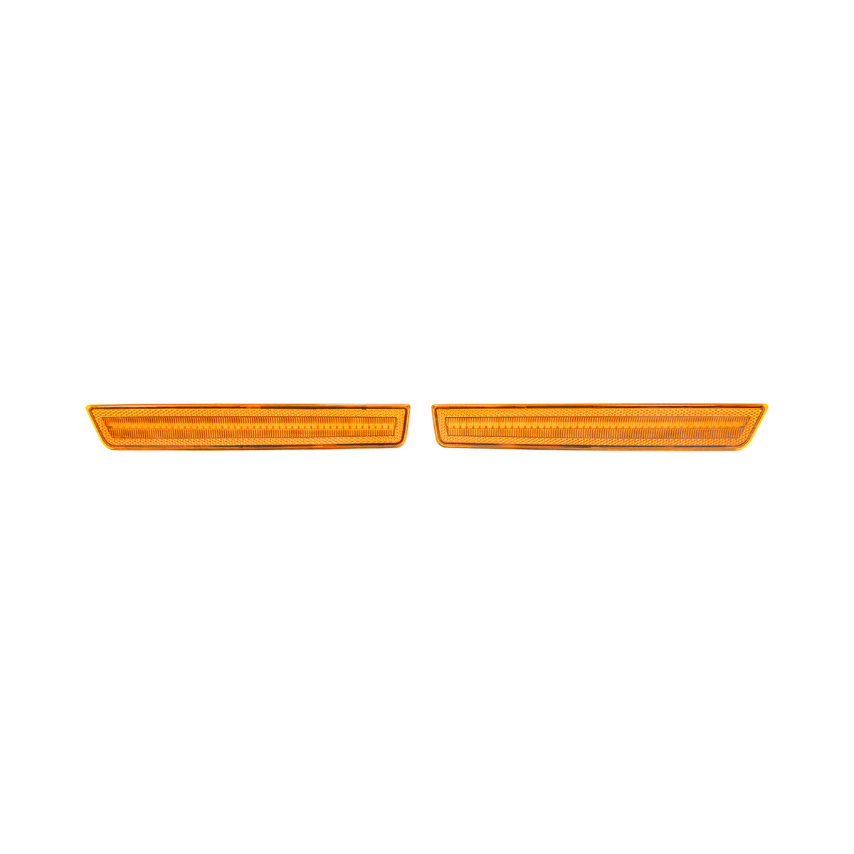 2015-23 Dodge Challenger | Front Bumper Amber LED Reflector Side Marker Light