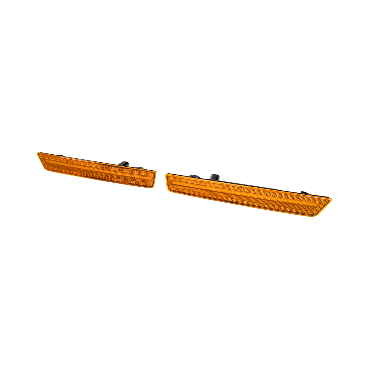 2015-23 Dodge Challenger | Front Bumper Amber LED Reflector Side Marker Light