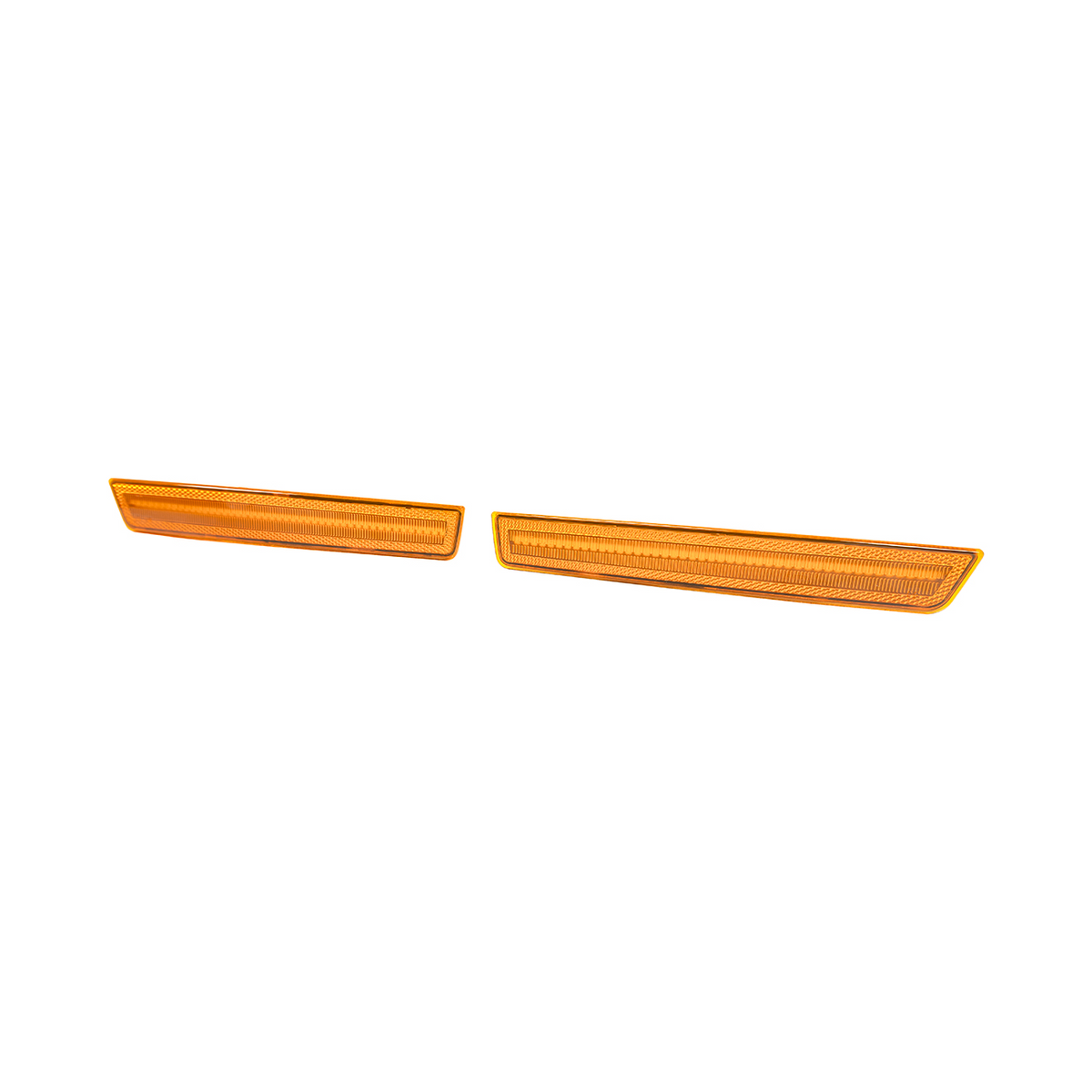 2015-23 Dodge Challenger | Front Bumper Amber LED Reflector Side Marker Light