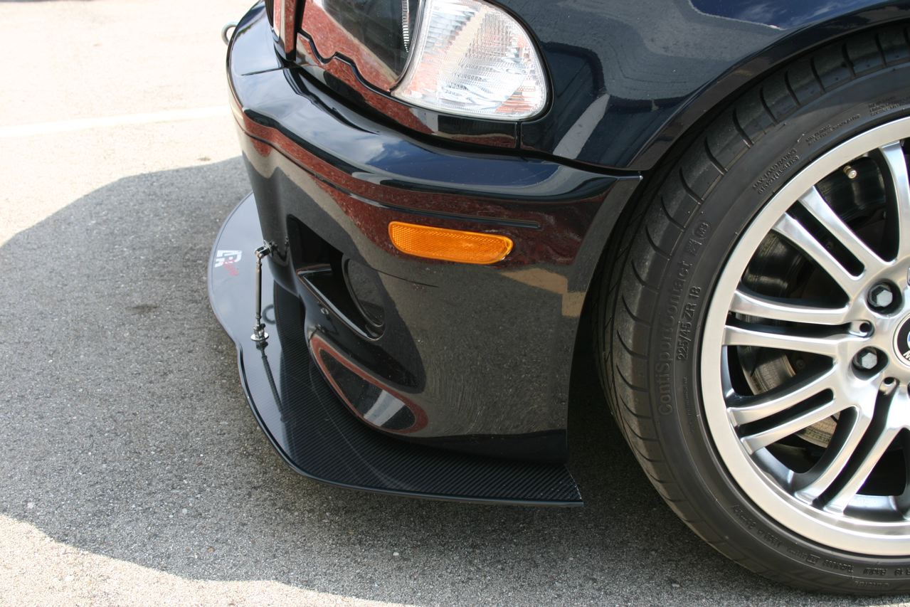 BMW E46 M3 Carbon Fiber Front Wind Splitter-Front Wind Splitter-Grocery Getter Performance