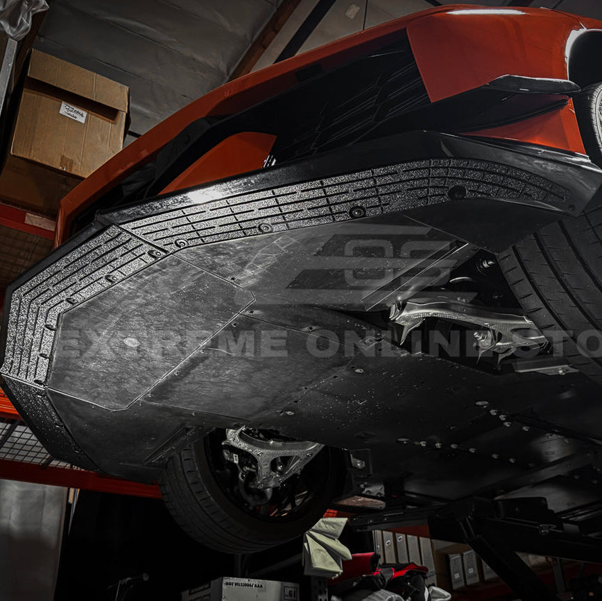 Corvette C8 Z06 Z07 Package Skid Plates Front Lip Splitter Protector