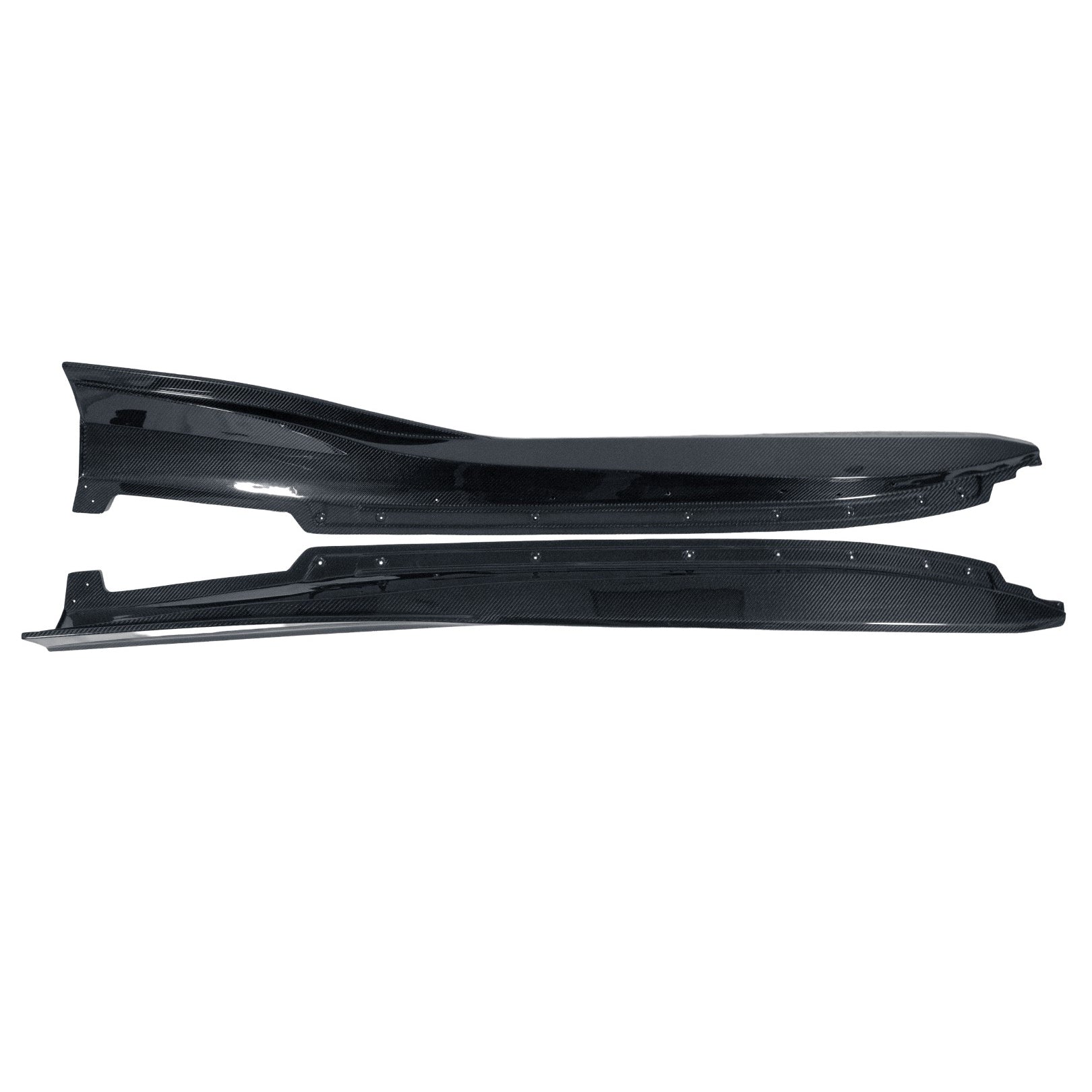 Chevrolet Corvette C8 Z06/ E Ray/ ZR1 Carbon Fiber Side Rocker Extensions/ Side Skirts