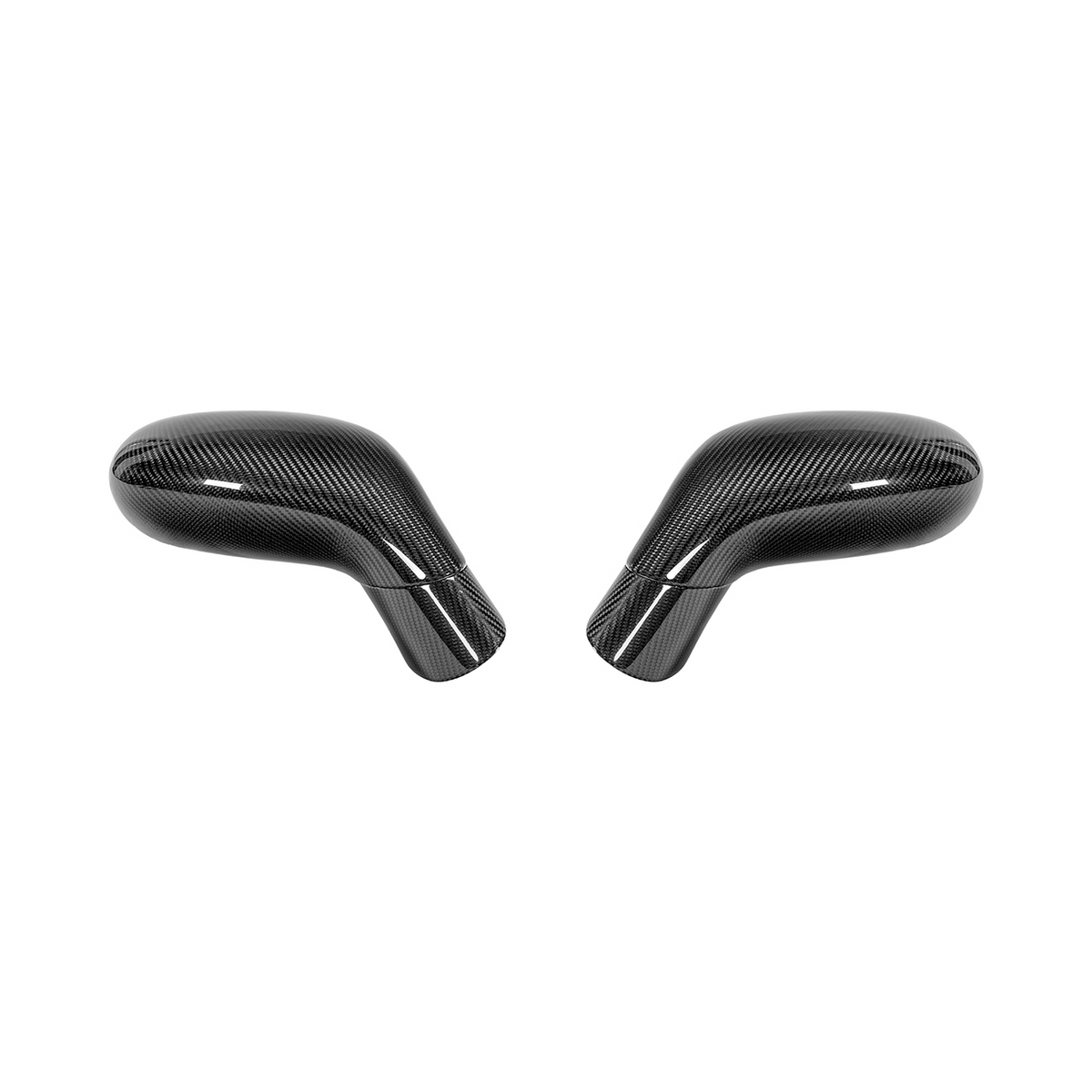 2005-2013 Corvette C6 | Dry Carbon Fiber Side Mirror Covers (4 Pieces)