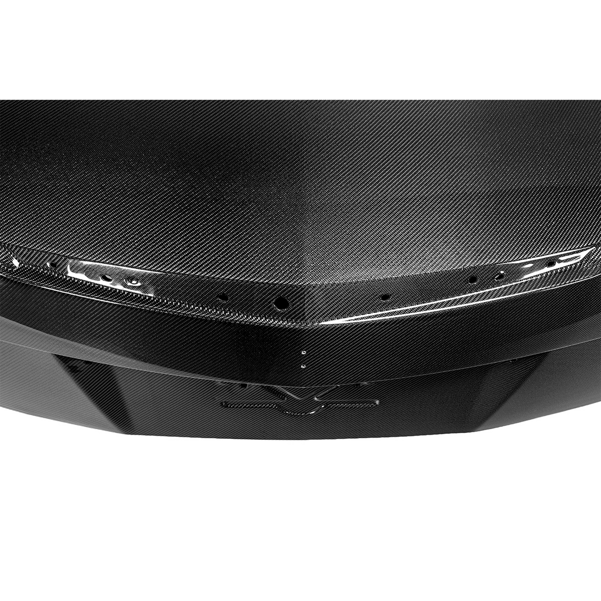 2009-14 Cadillac CTS Sedan Factory Style Carbon Fiber Rear Trunk Decklid Cover