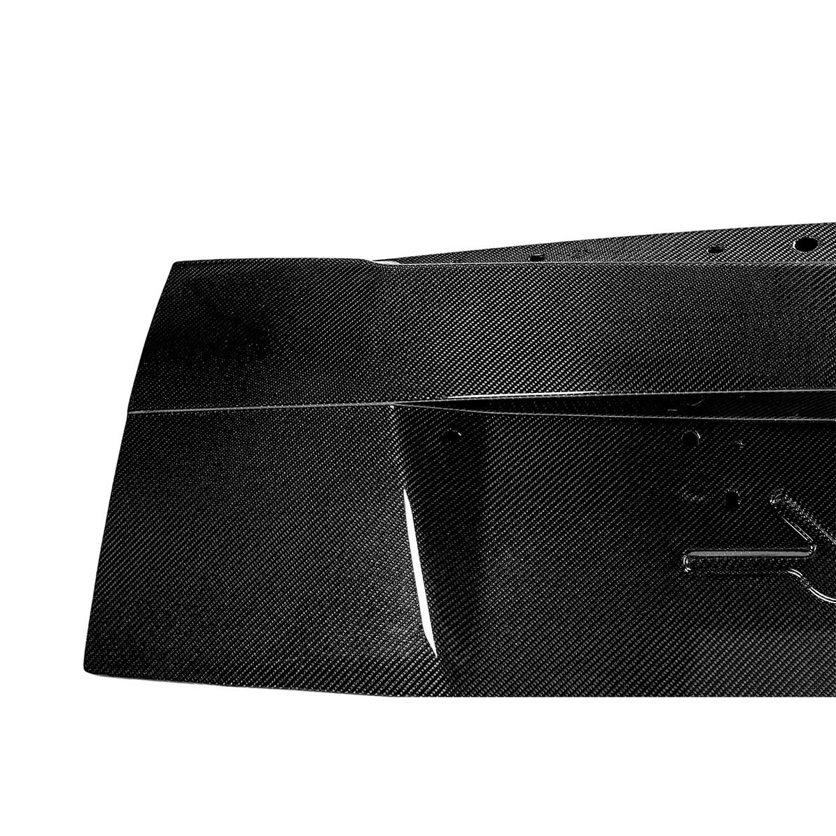 2009-14 Cadillac CTS Sedan Factory Style Carbon Fiber Rear Trunk Decklid Cover