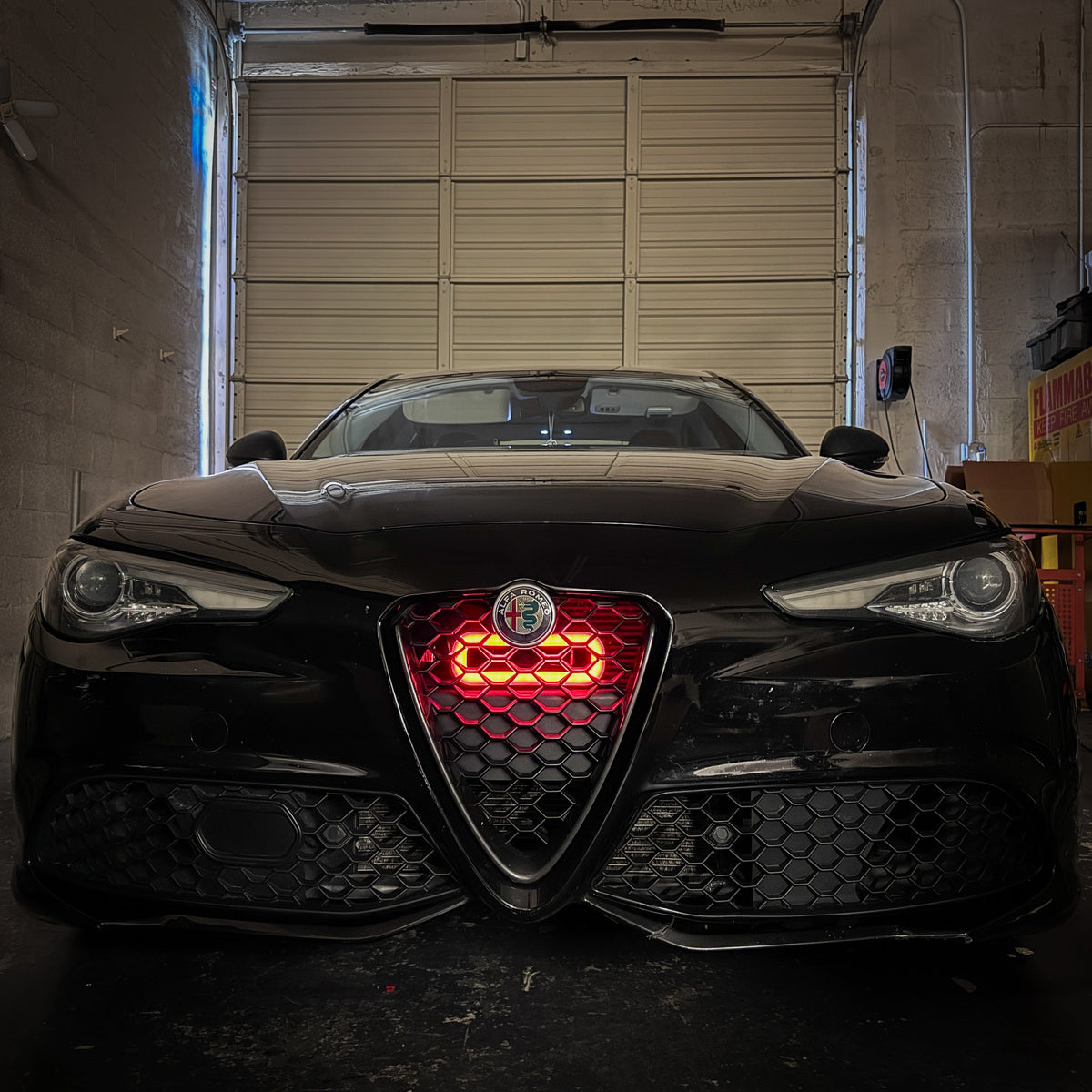 2016+ Alfa Romeo Giulia BIG MOUTH LIT KIT Ram Air Intake Snorkel — product image 2