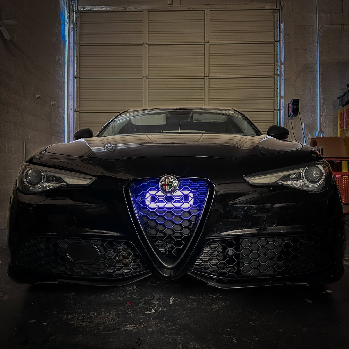 2016+ Alfa Romeo Giulia BIG MOUTH LIT KIT Ram Air Intake Snorkel — product image 3