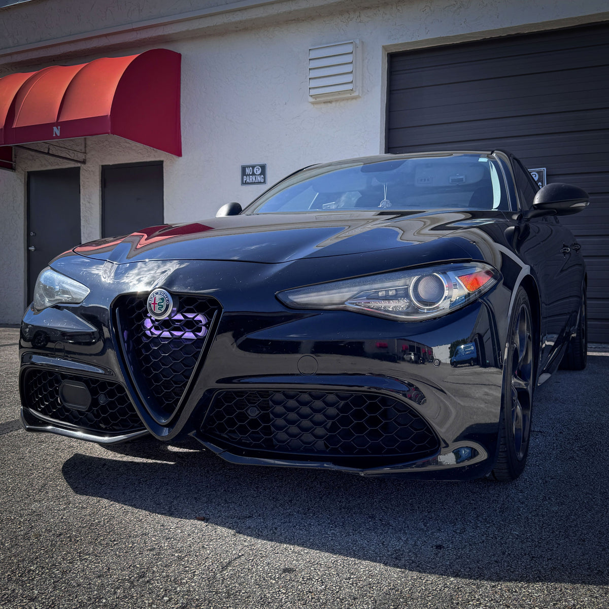 2016+ Alfa Romeo Giulia BIG MOUTH LIT KIT Ram Air Intake Snorkel — product image 5
