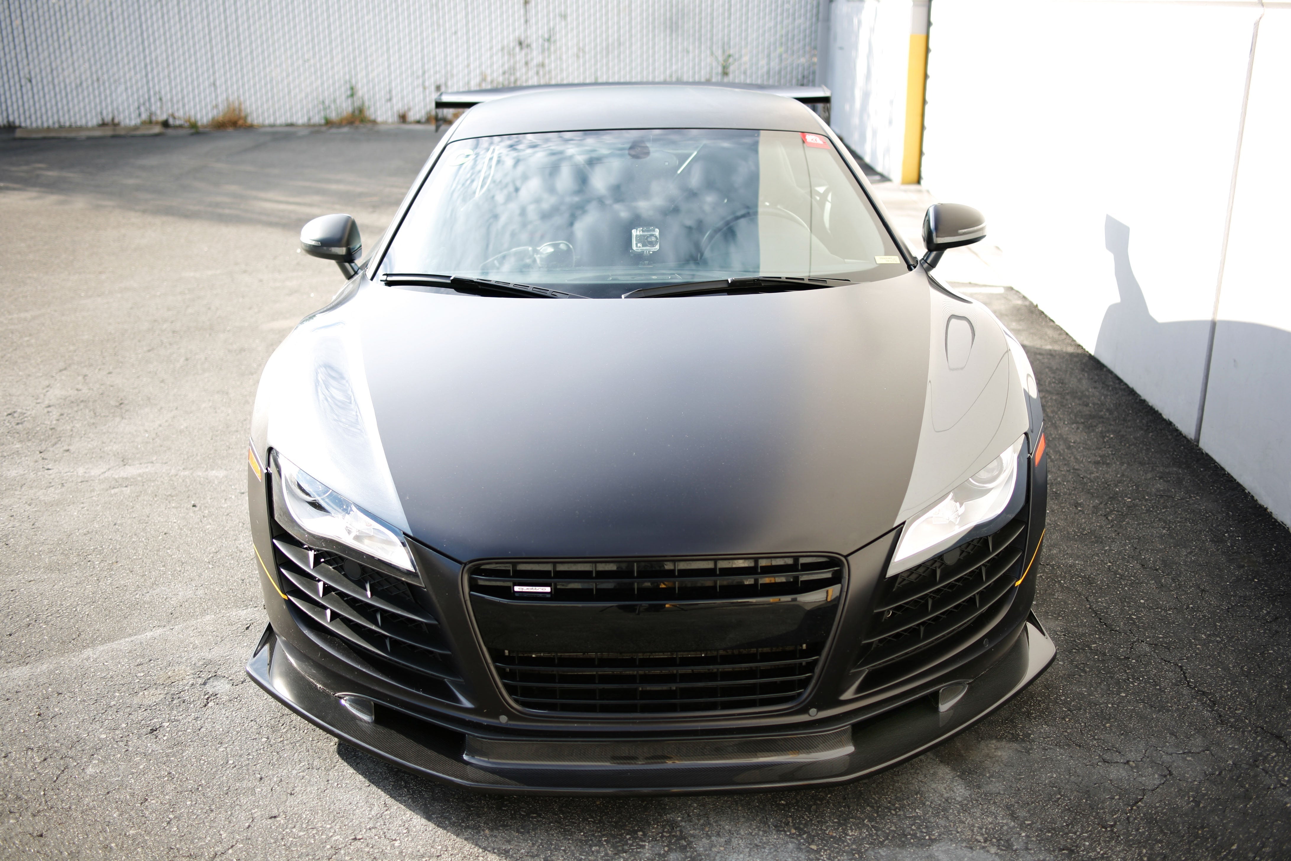 Audi R8 Carbon Fiber Front Airdam/ Lip 2006-2014-Front Air Dam-Grocery Getter Performance