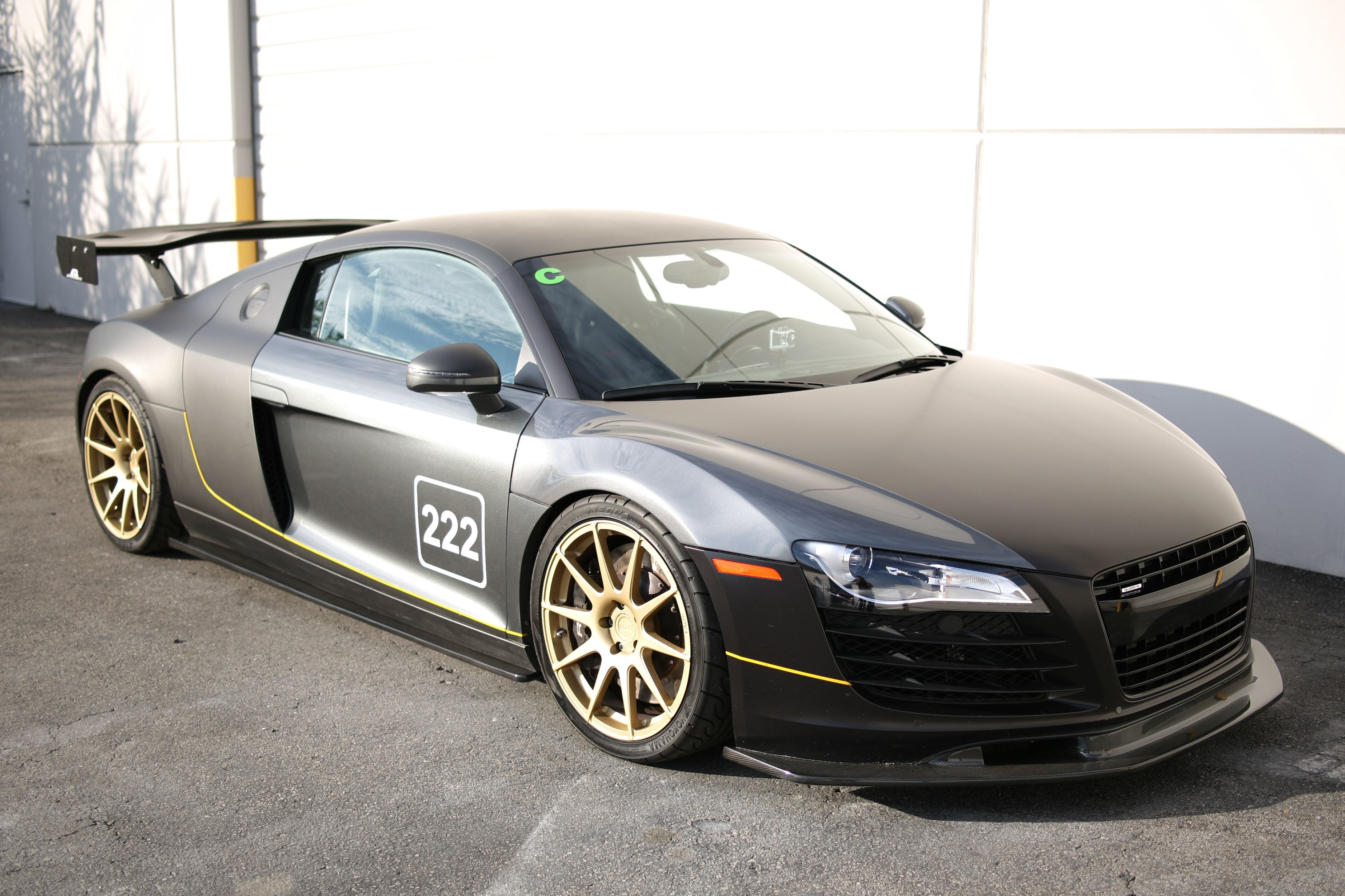 Audi R8 Carbon Fiber Front Airdam/ Lip 2006-2014-Front Air Dam-Grocery Getter Performance