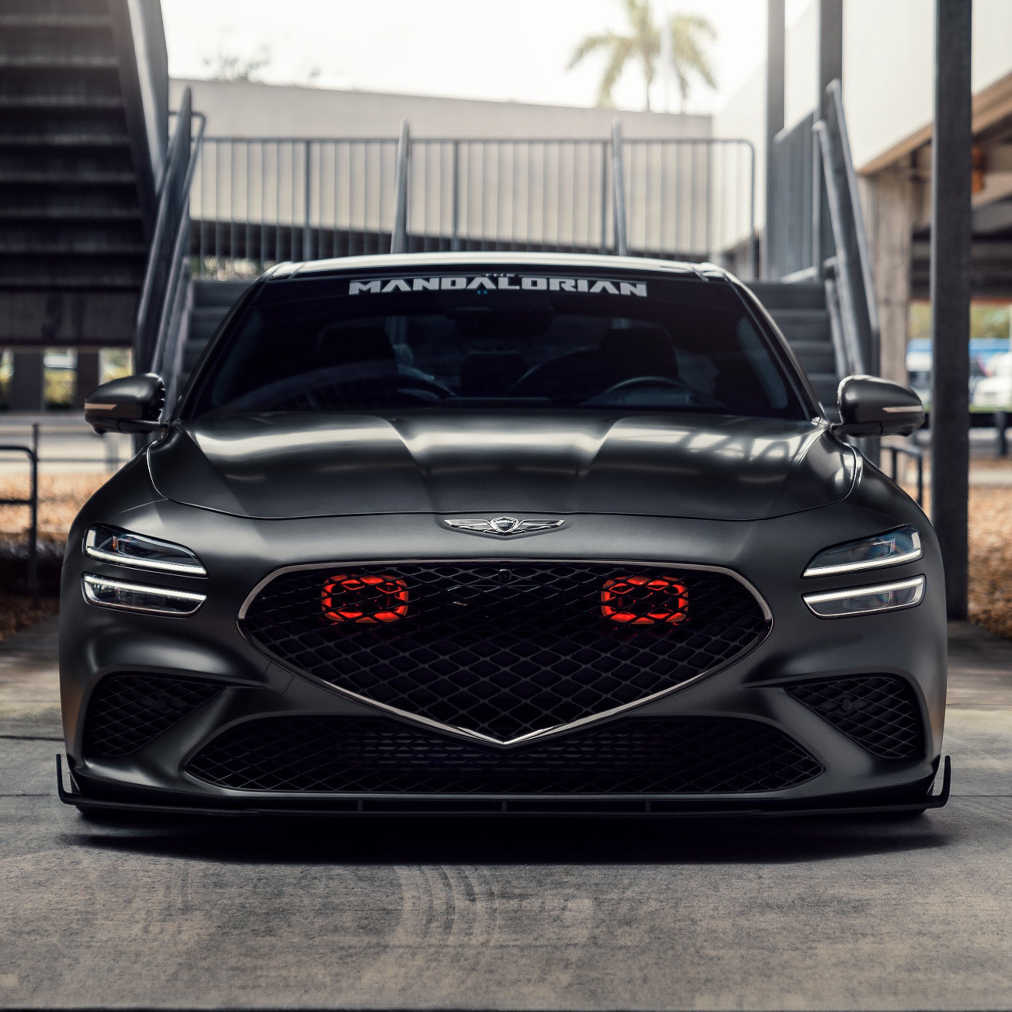 2022+ Genesis G70 3.3T Dual BIG MOUTH LIT KIT Ram Air Intake Snorkels-Ram Air Intake-Grocery Getter Performance
