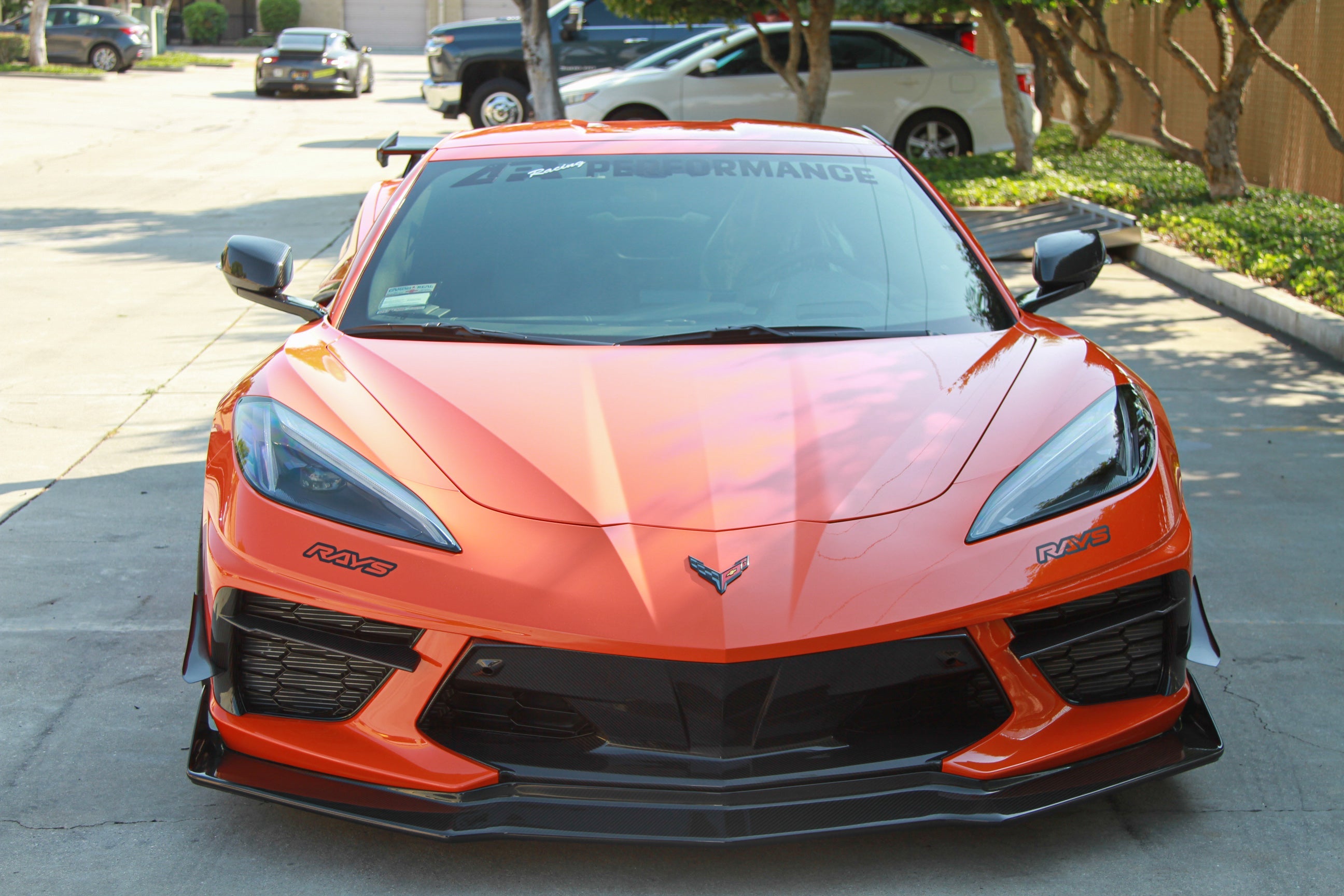 Chevrolet Corvette C8 Carbon Fiber Front Airdam/ Lip