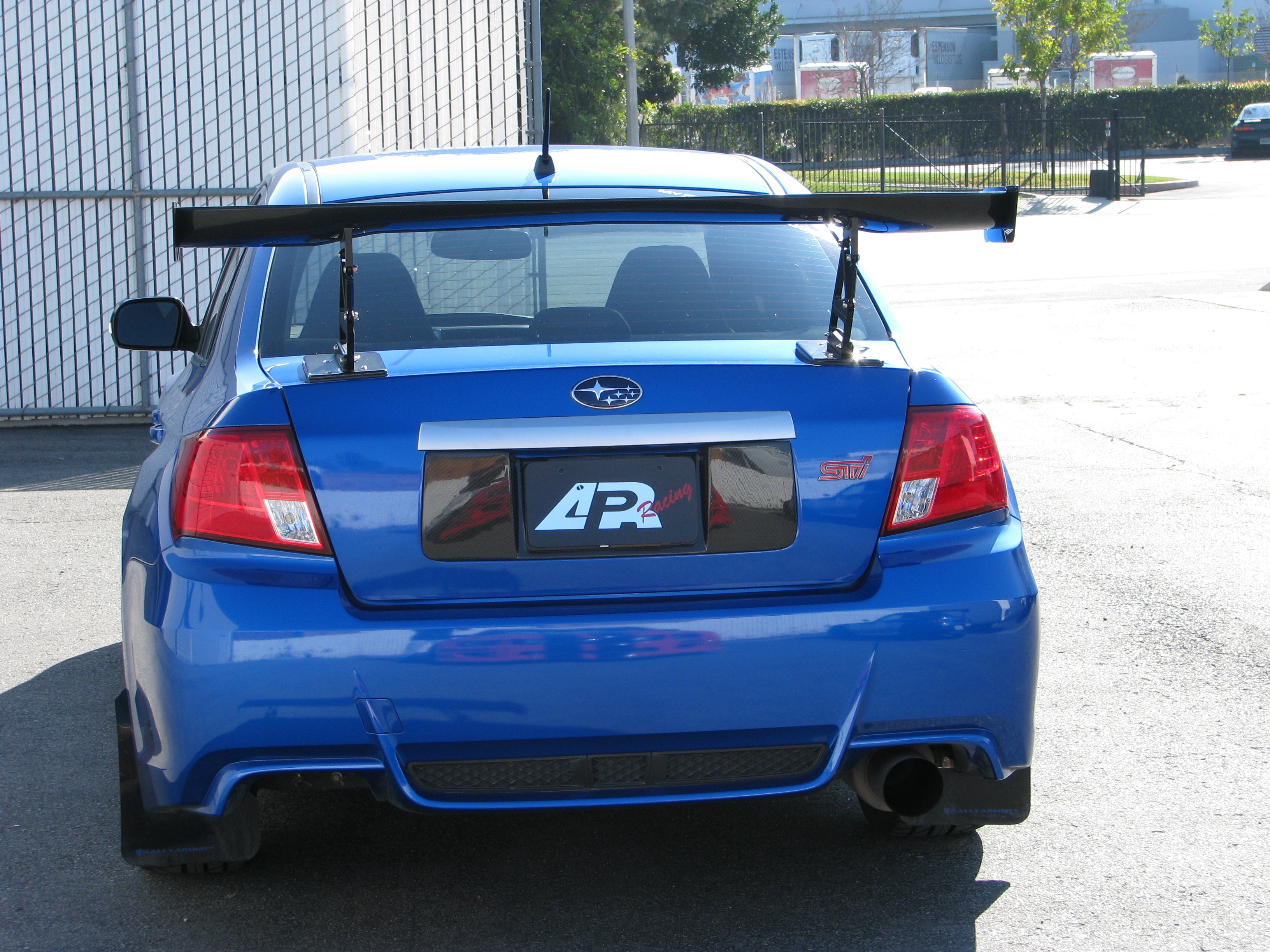Subaru STI 60.5" GTC200 Carbon Fiber Adjustable Wing 2011-2014 SPEC