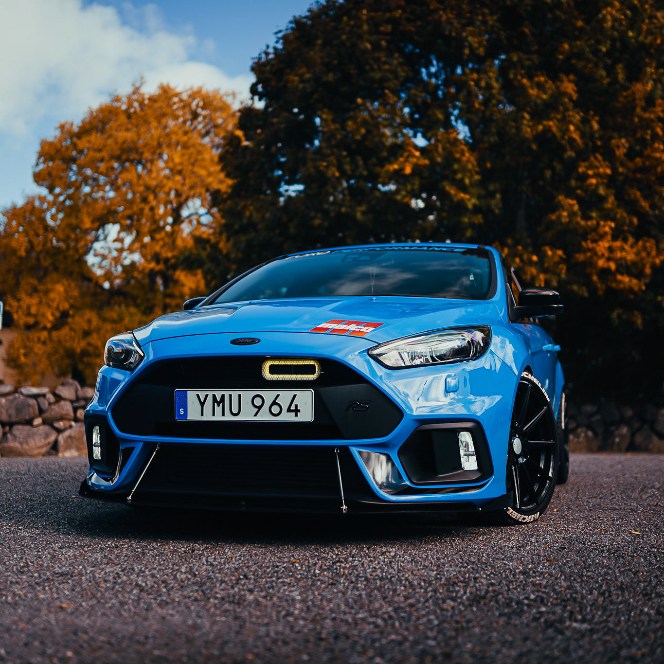 2016-2018 Ford Focus RS BIG MOUTH LIT KIT Ram Air Intake Snorkel-Ram Air Intake-Grocery Getter Performance
