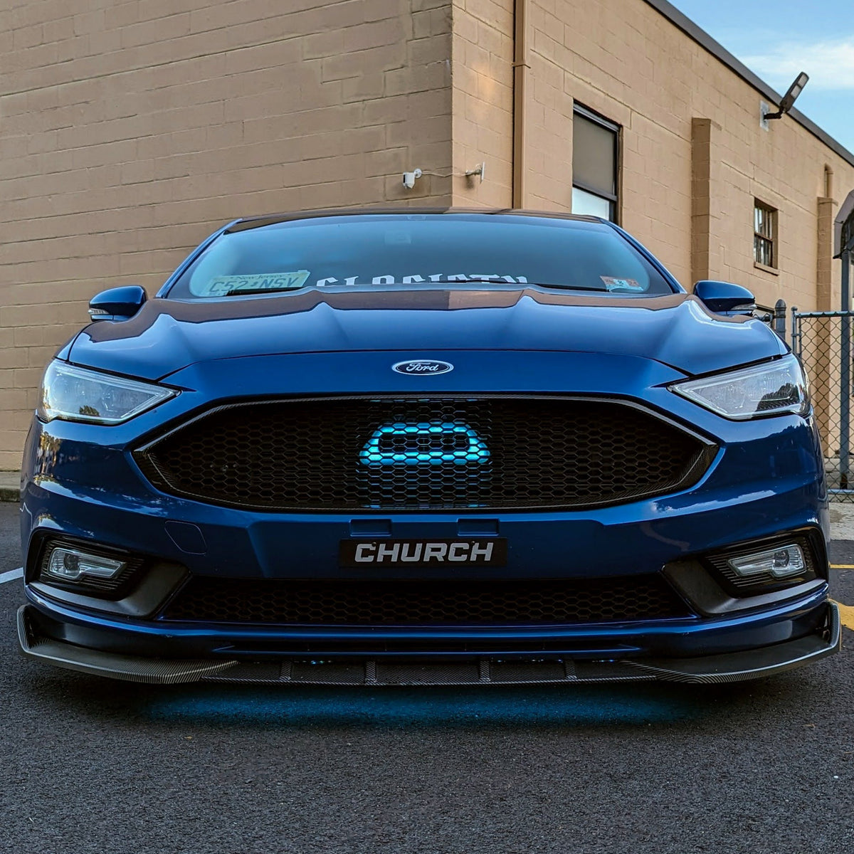 2013-2020 Ford Fusion (Gen 4 Lower Body ONLY)(1.5L/1.6L/2.0L EcoBoost/2.5L/Sport) BIG MOUTH LIT KIT Ram Air Intake Snorkel - product image 2