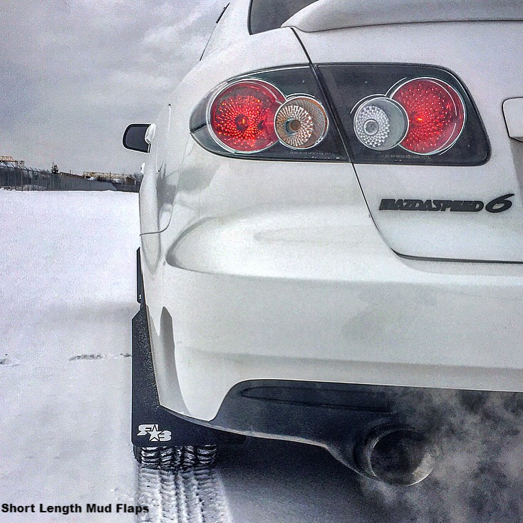Mazda Speed6 2006-2007 Rally Mud Flaps