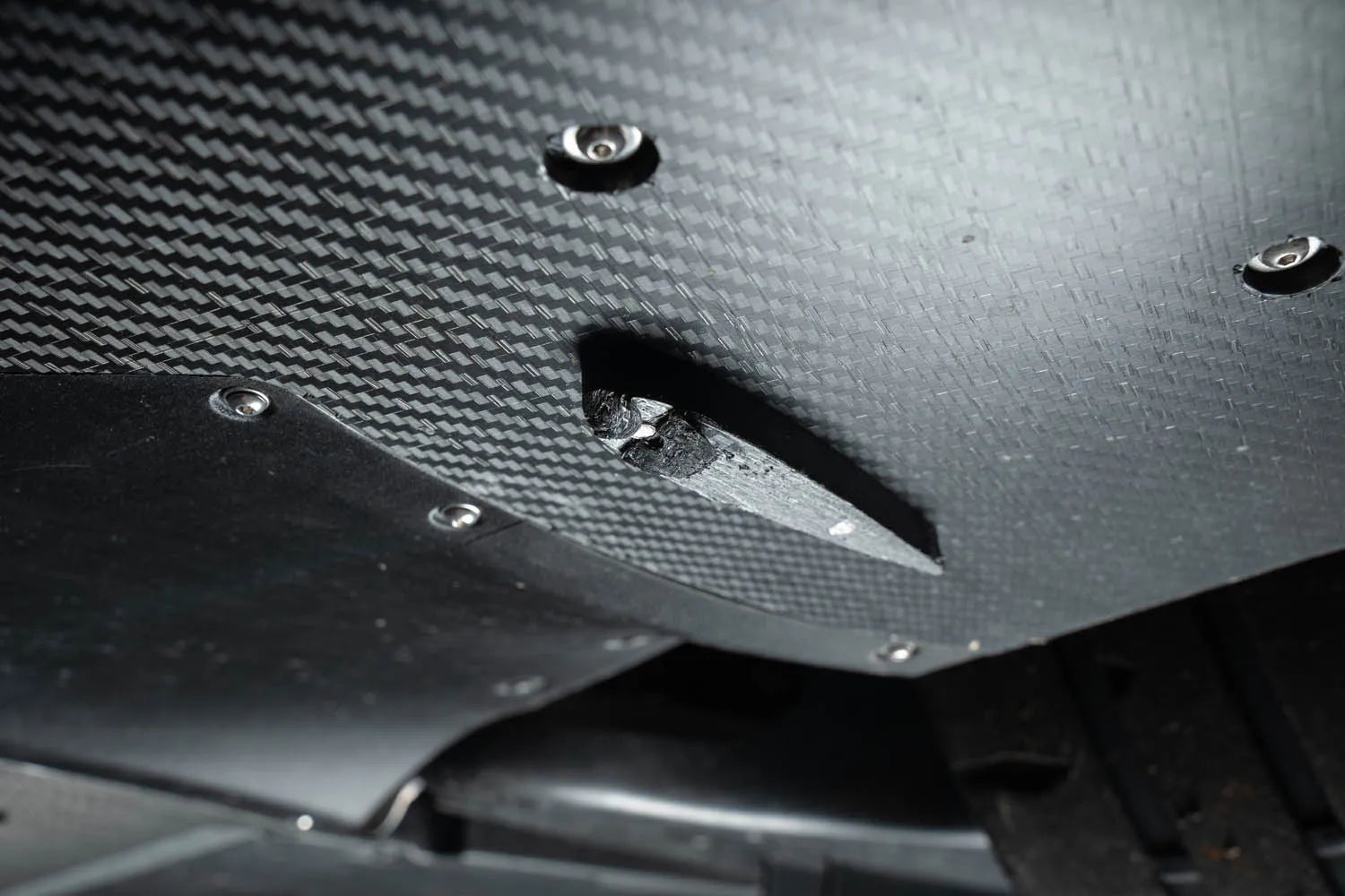 High Downforce Front Splitter Kit - C8 Stingray