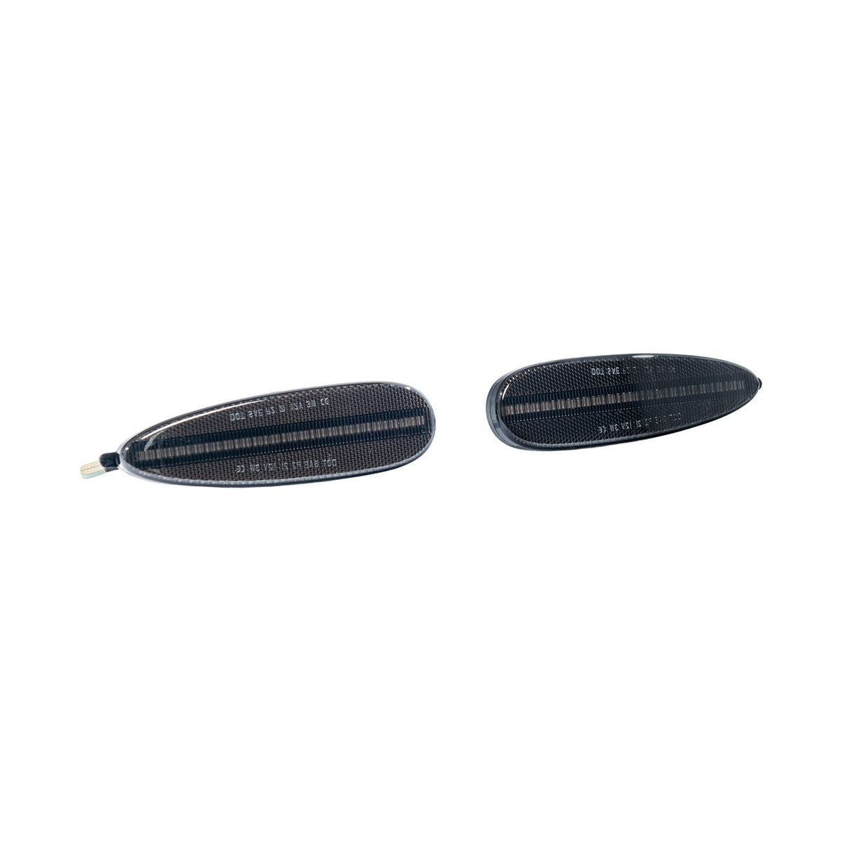 2004-2006 Pontiac GTO Factory Style Front LED Smoke Tinted Amber Side Marker Lights