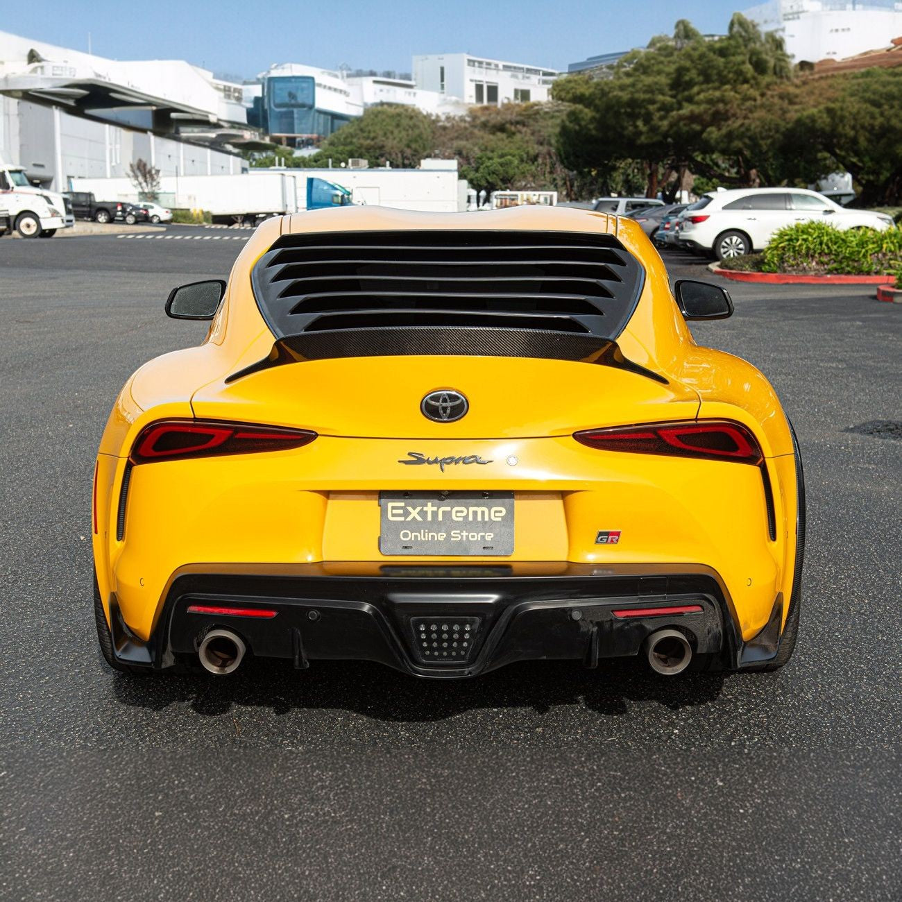 2020-Up Toyota GR Supra Rear Window Louver