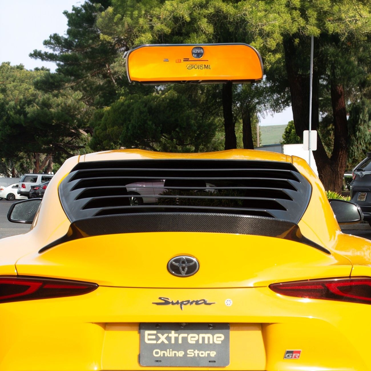 2020-Up Toyota GR Supra Rear Window Louver