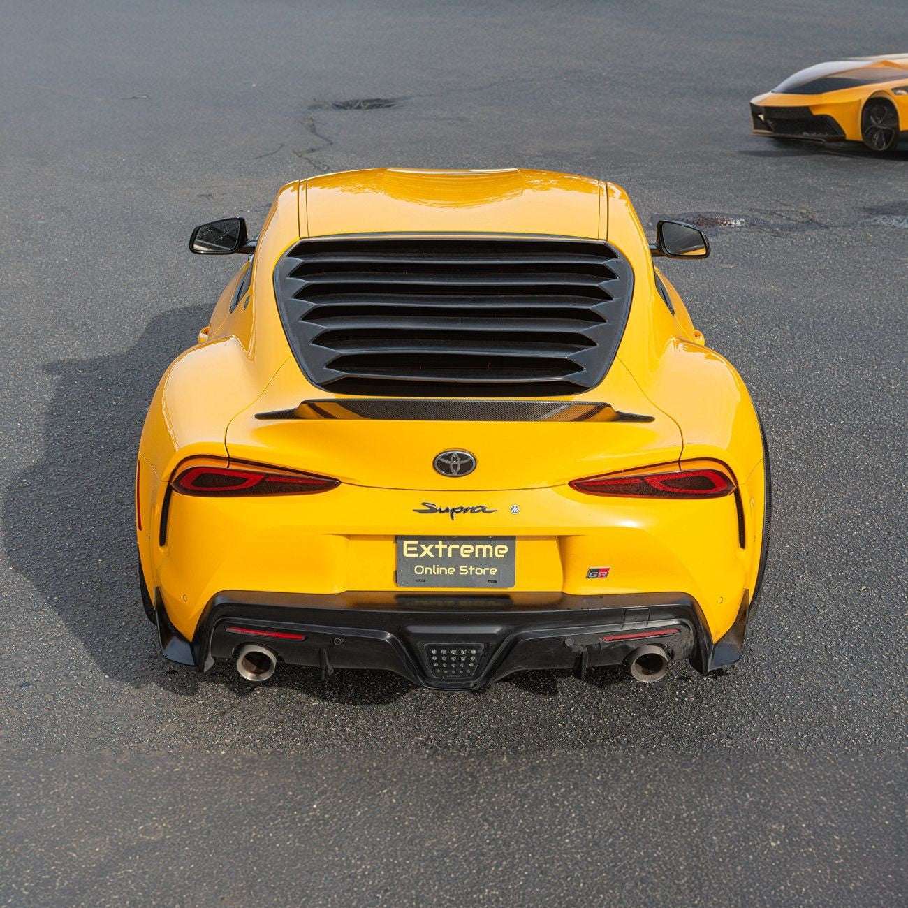 2020-Up Toyota GR Supra Rear Window Louver