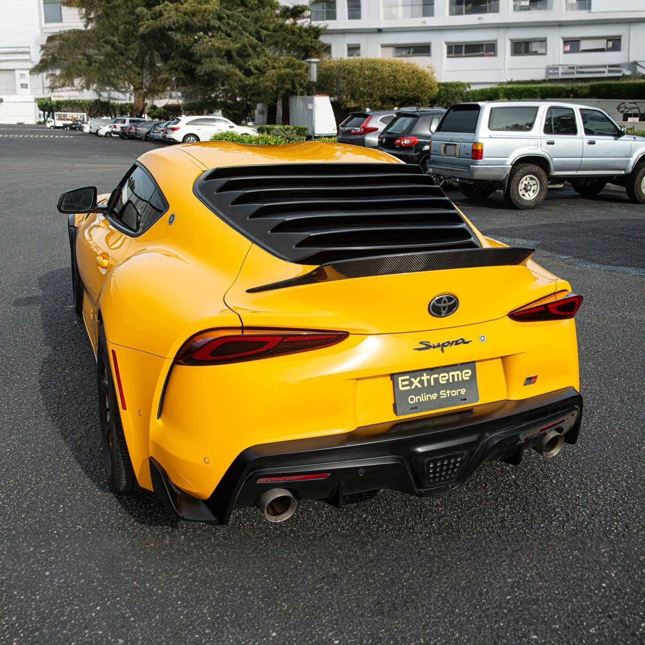2020-Up Toyota GR Supra Rear Window Louver