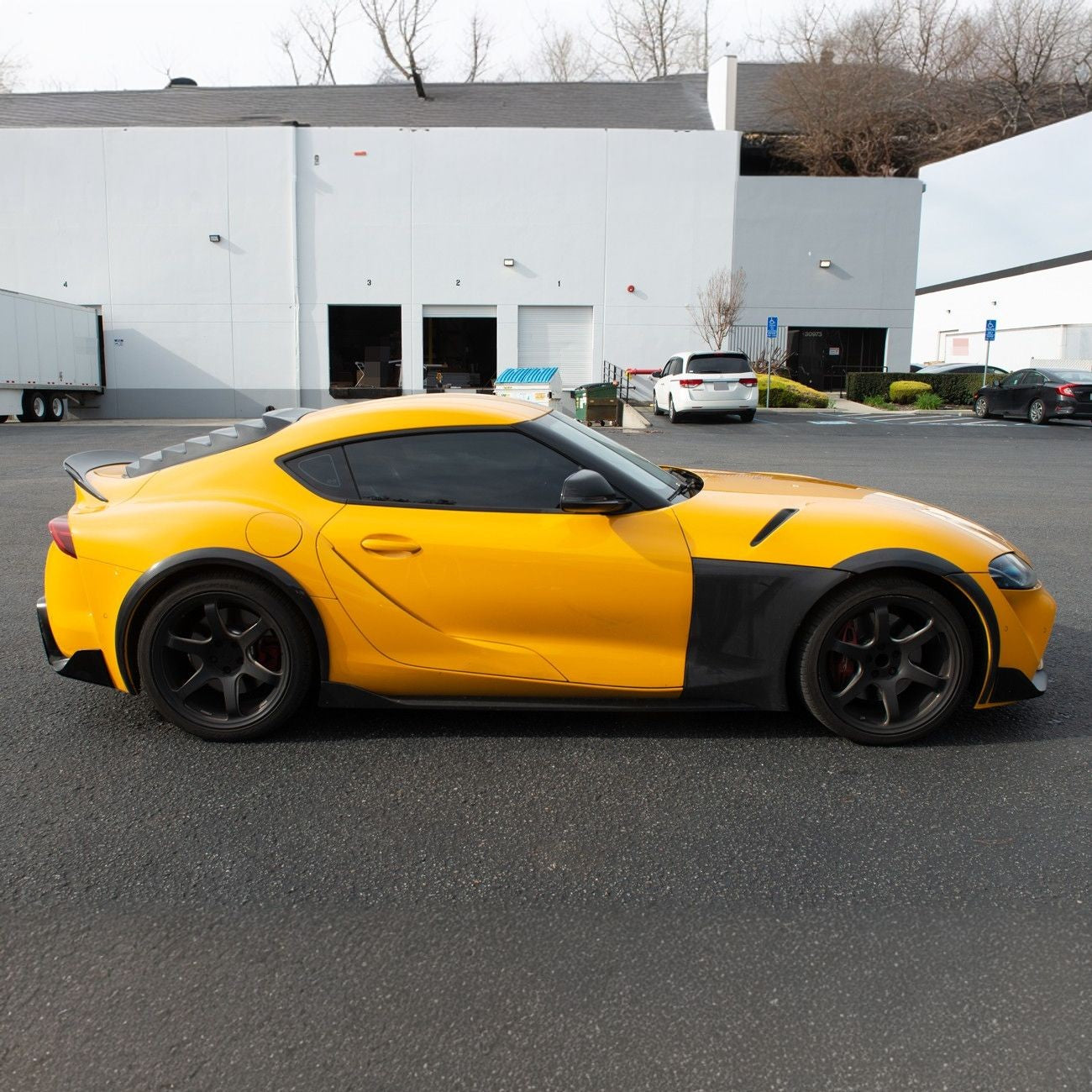 2020-Up Toyota GR Supra Rear Window Louver