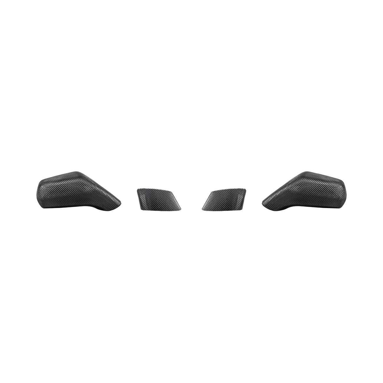 Corvette C7 Dry Carbon Fiber Side Mirror Cover Overlays