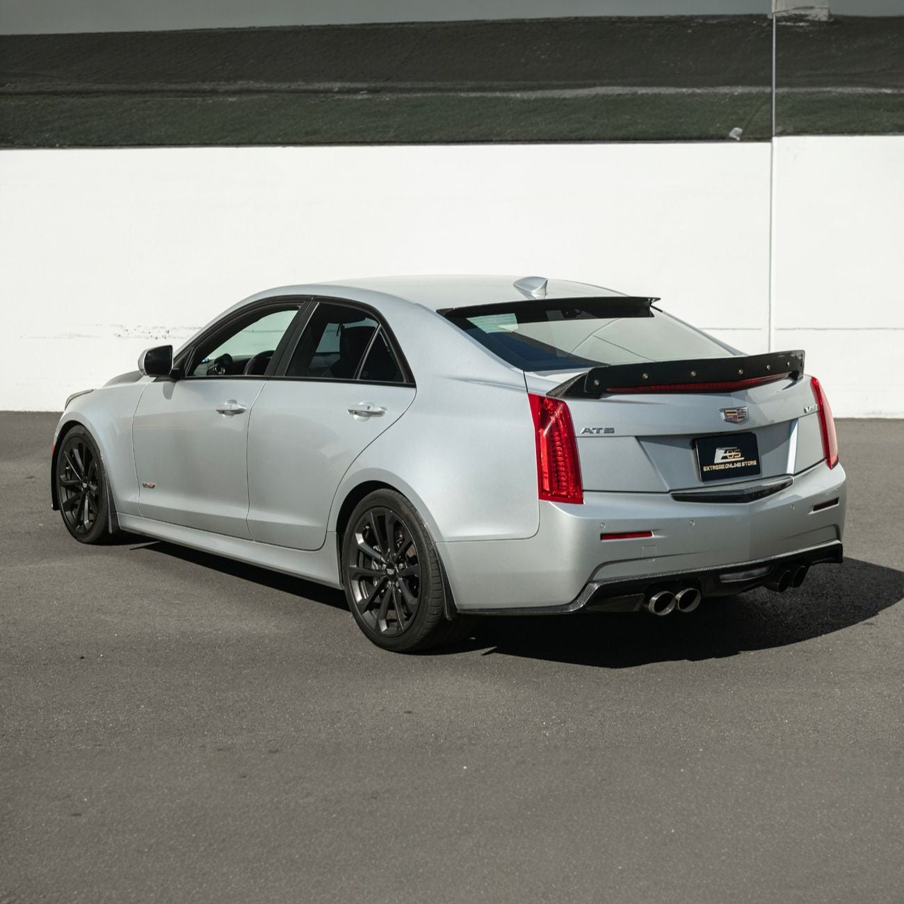 2016-2019 Cadillac ATS-V Dry Carbon Fiber Front Mud Flaps Splash Guards
