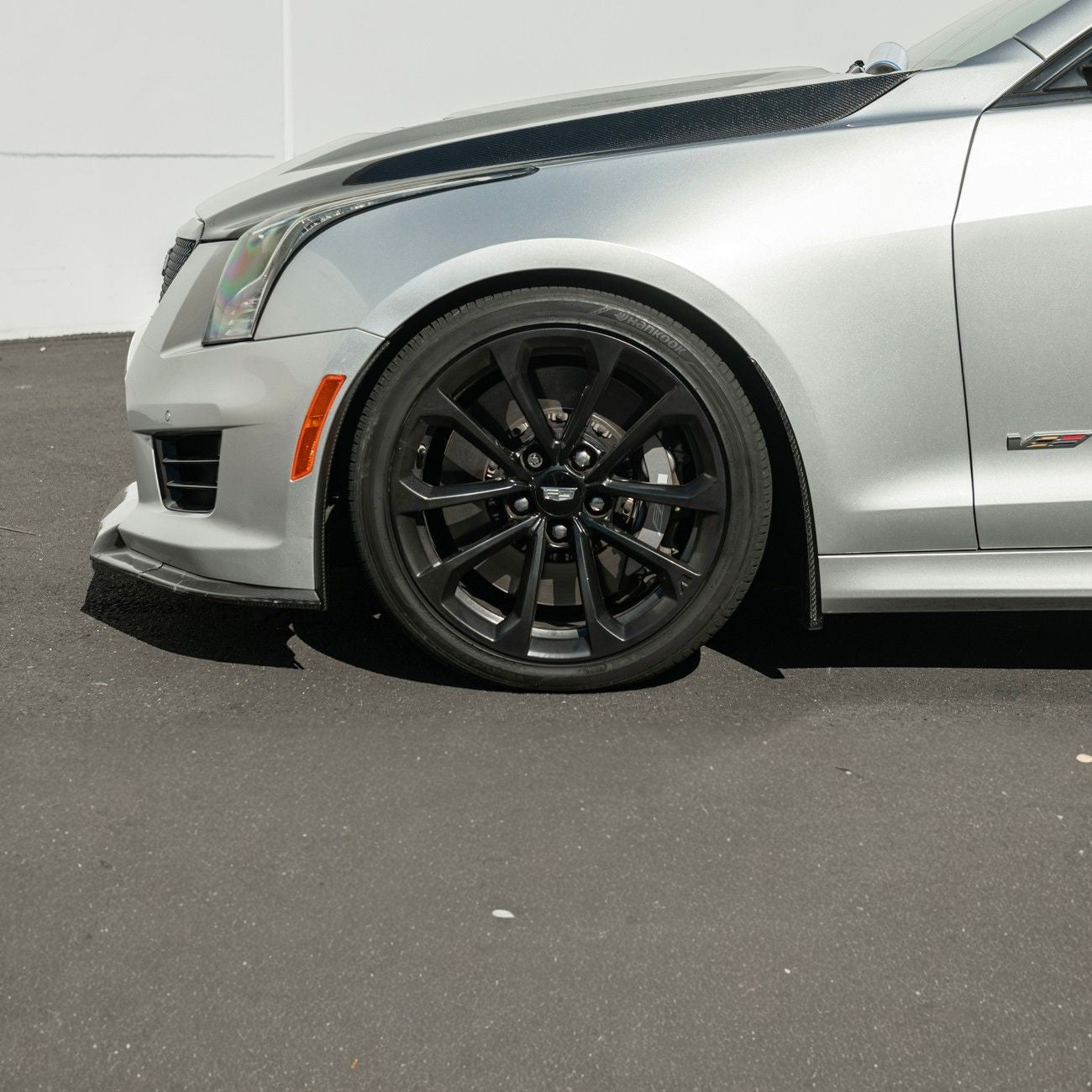 2016-2019 Cadillac ATS-V Dry Carbon Fiber Front Mud Flaps Splash Guards