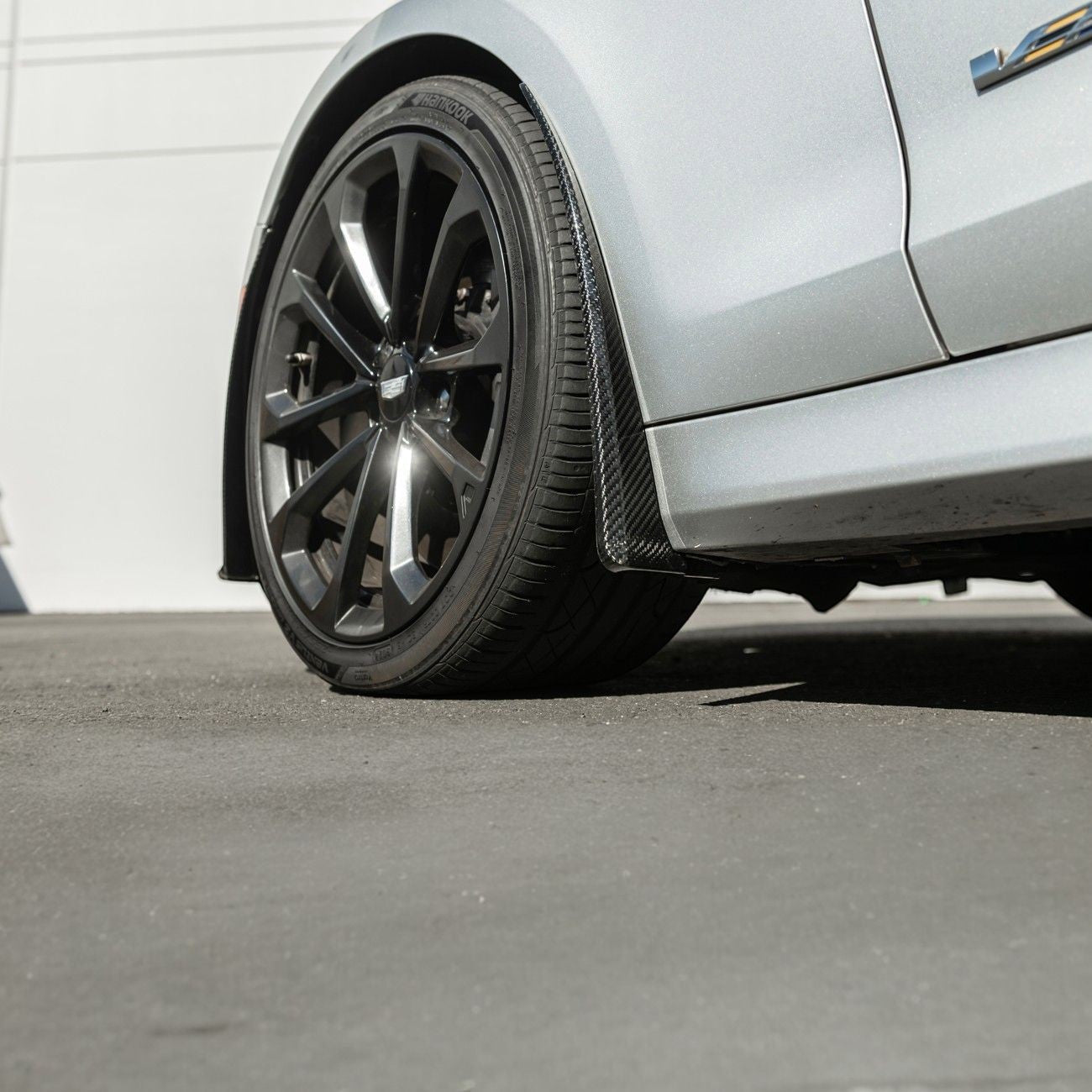 2016-2019 Cadillac ATS-V Dry Carbon Fiber Front Mud Flaps Splash Guards