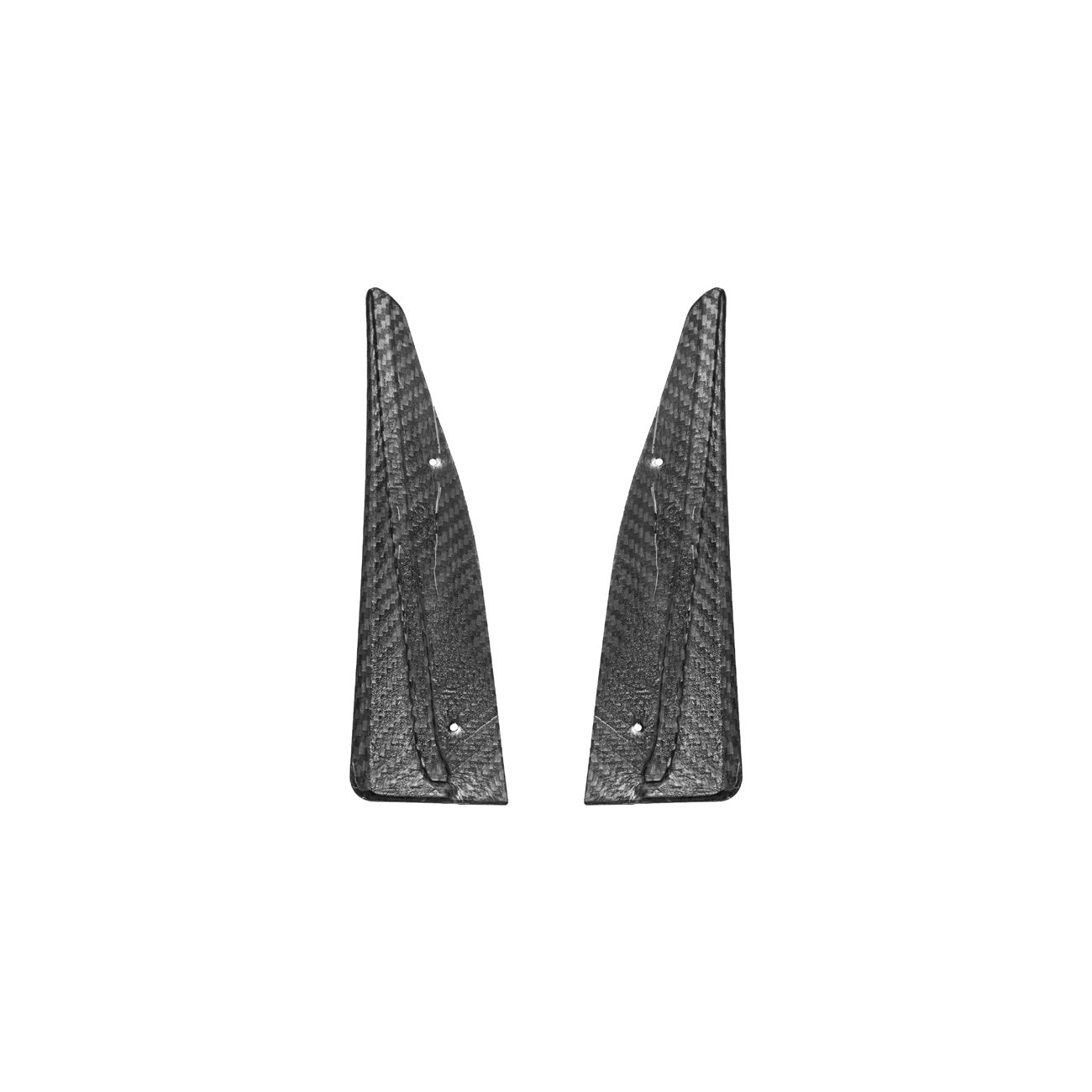 2016-2019 Cadillac ATS-V Dry Carbon Fiber Front Mud Flaps Splash Guards