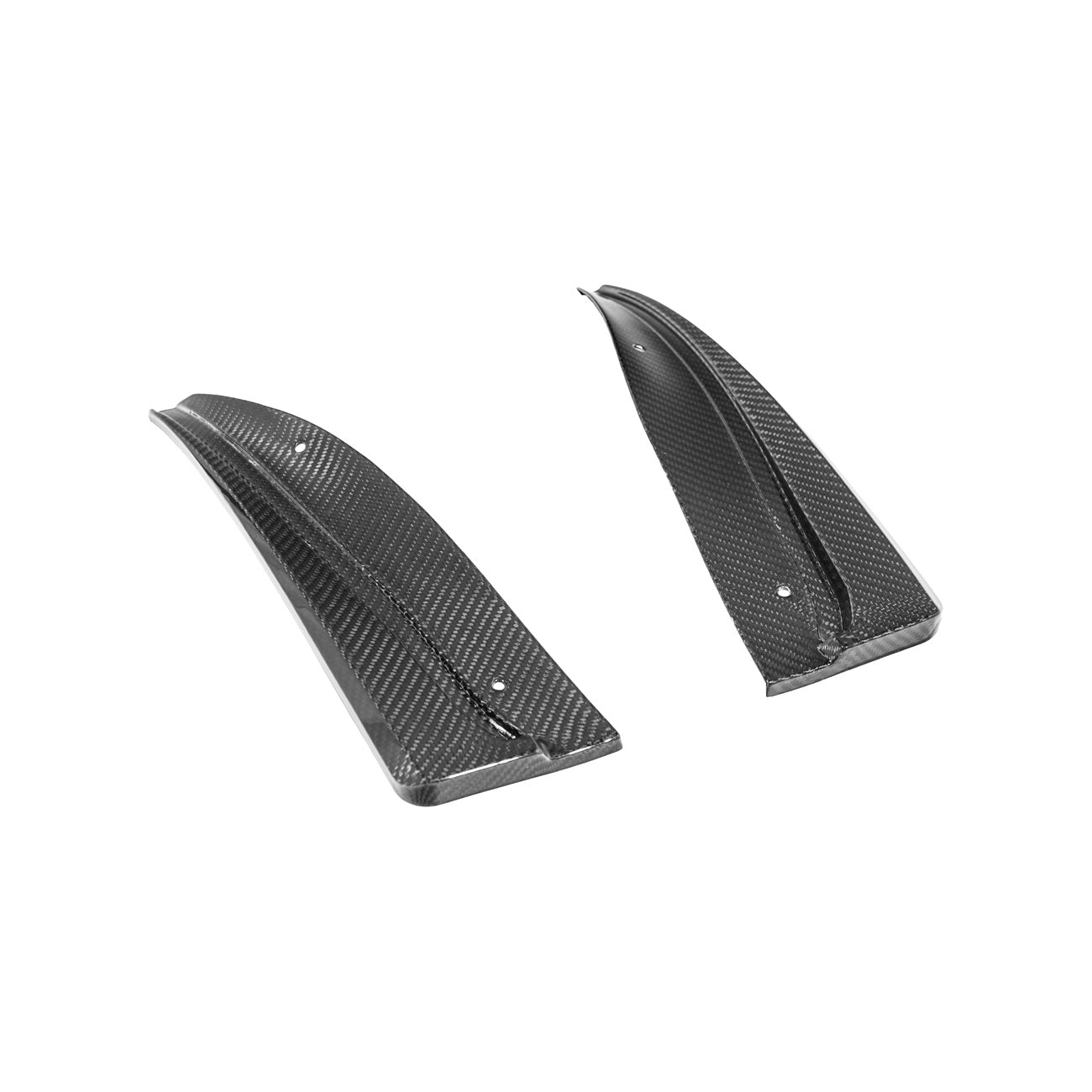 2016-2019 Cadillac ATS-V Dry Carbon Fiber Front Mud Flaps Splash Guards