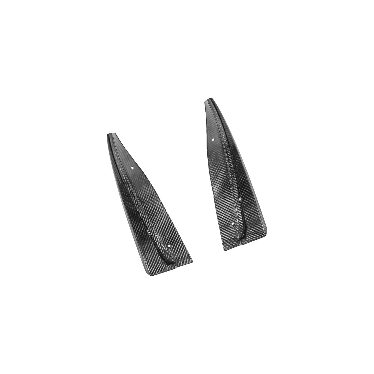 2016-2019 Cadillac ATS-V Dry Carbon Fiber Front Mud Flaps Splash Guards