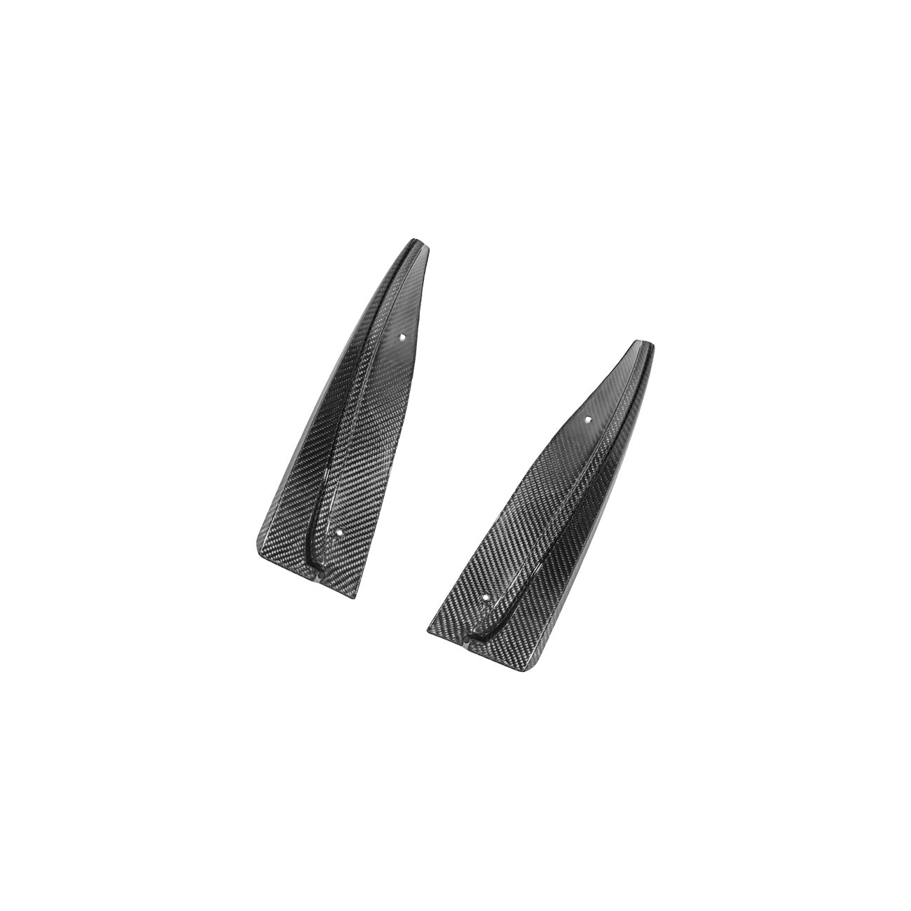 2016-2019 Cadillac ATS-V Dry Carbon Fiber Front Mud Flaps Splash Guards