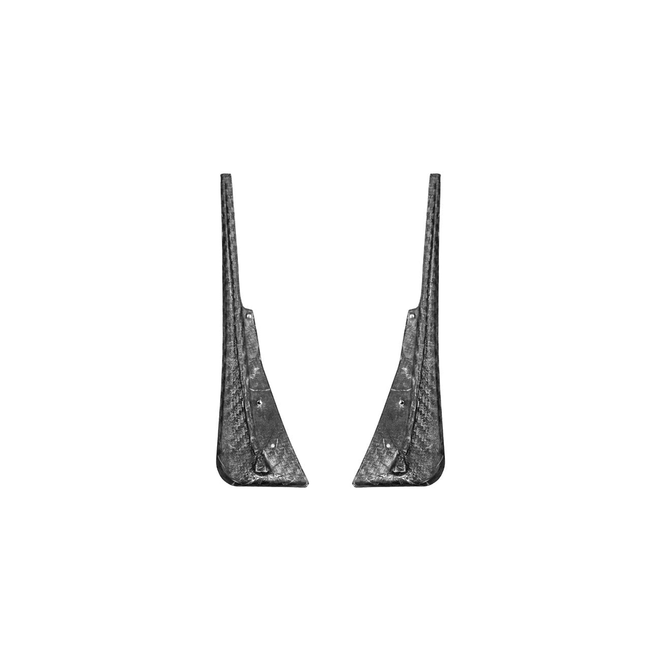 2016-2019 Cadillac ATS-V Dry Carbon Fiber Rear Mud Flaps Splash Guards