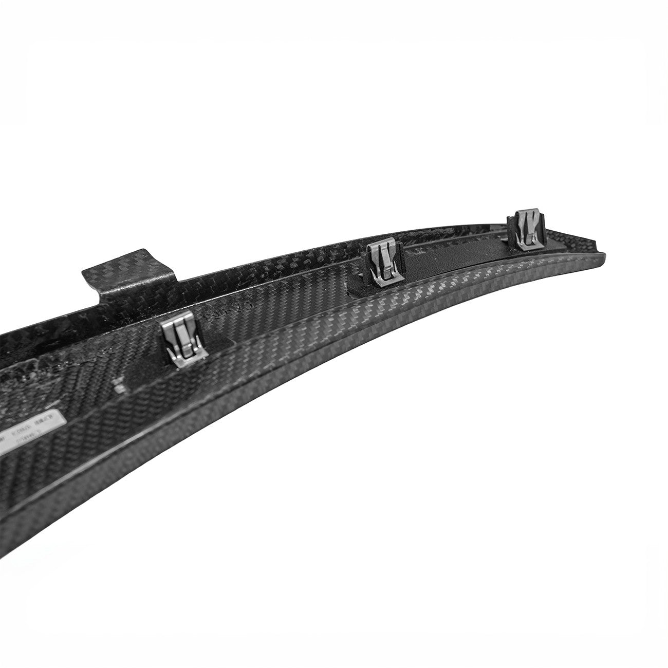 Corvette C8 Dry Carbon Fiber Factory GM XL Extended Front Side Mud Flaps