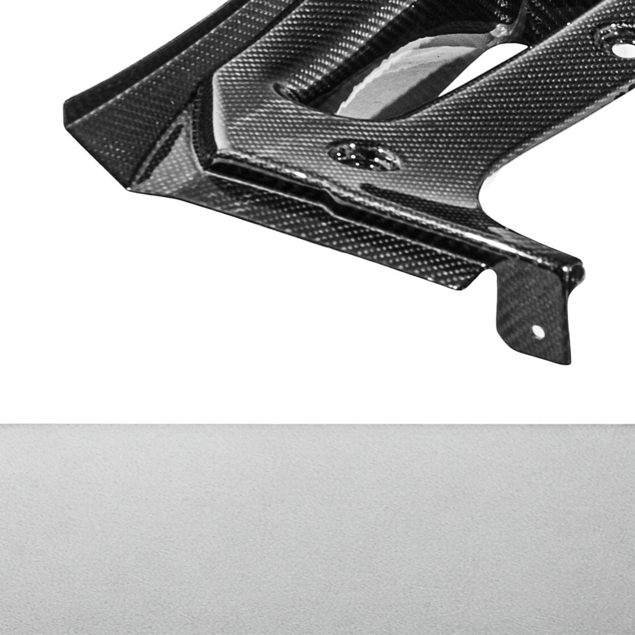 Corvette C8 Dry Carbon Fiber Front & Rear Mud Flaps
